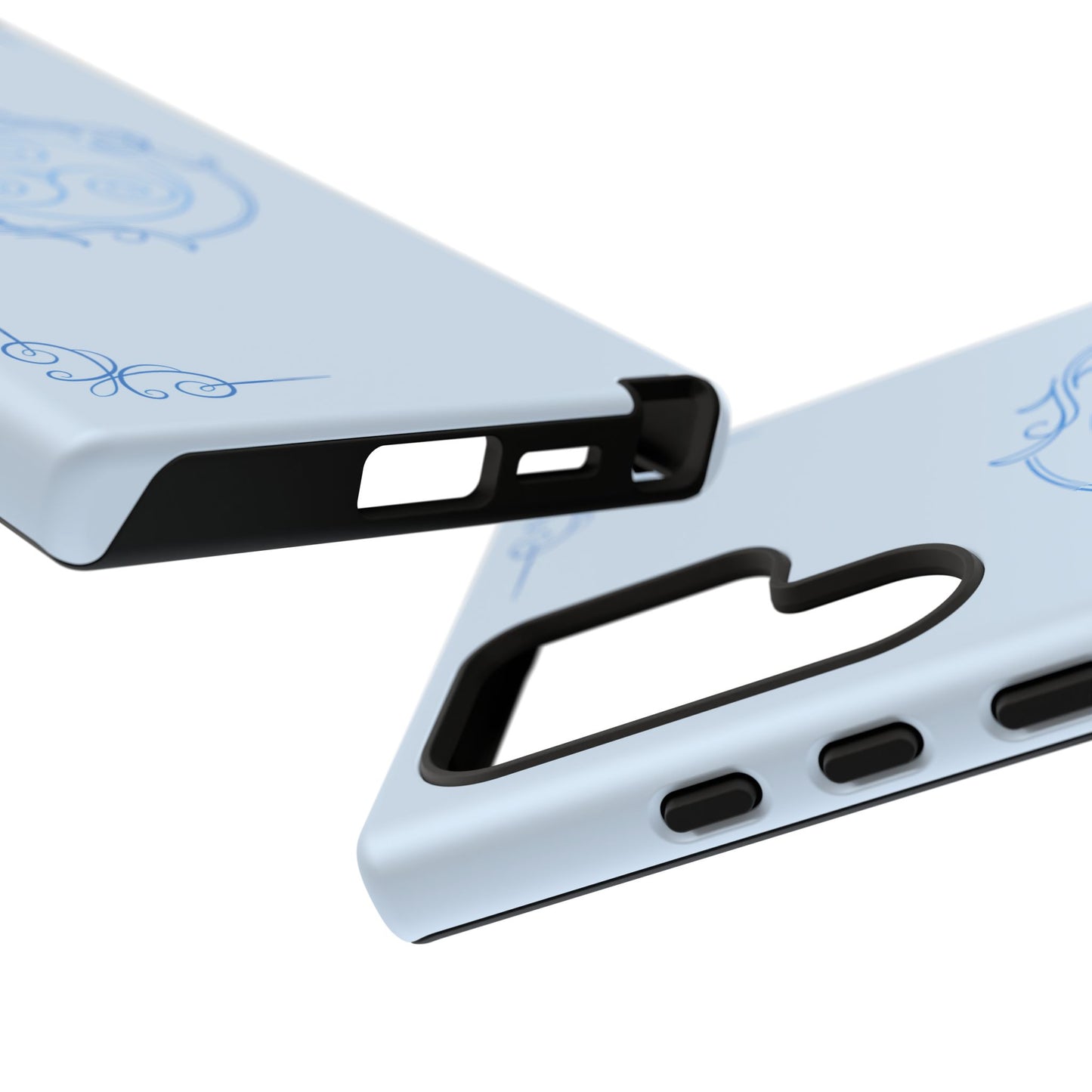 Tough Phone Case - Teal Elegance (Check for brand/model)