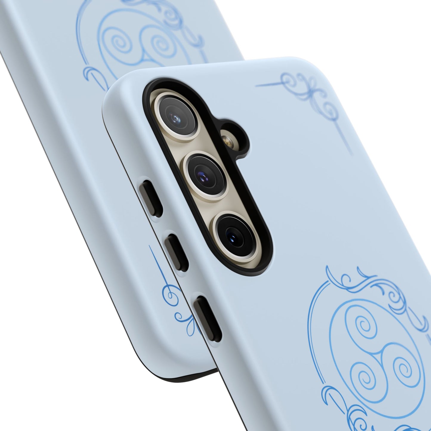 Tough Phone Case - Teal Elegance (Check for brand/model)