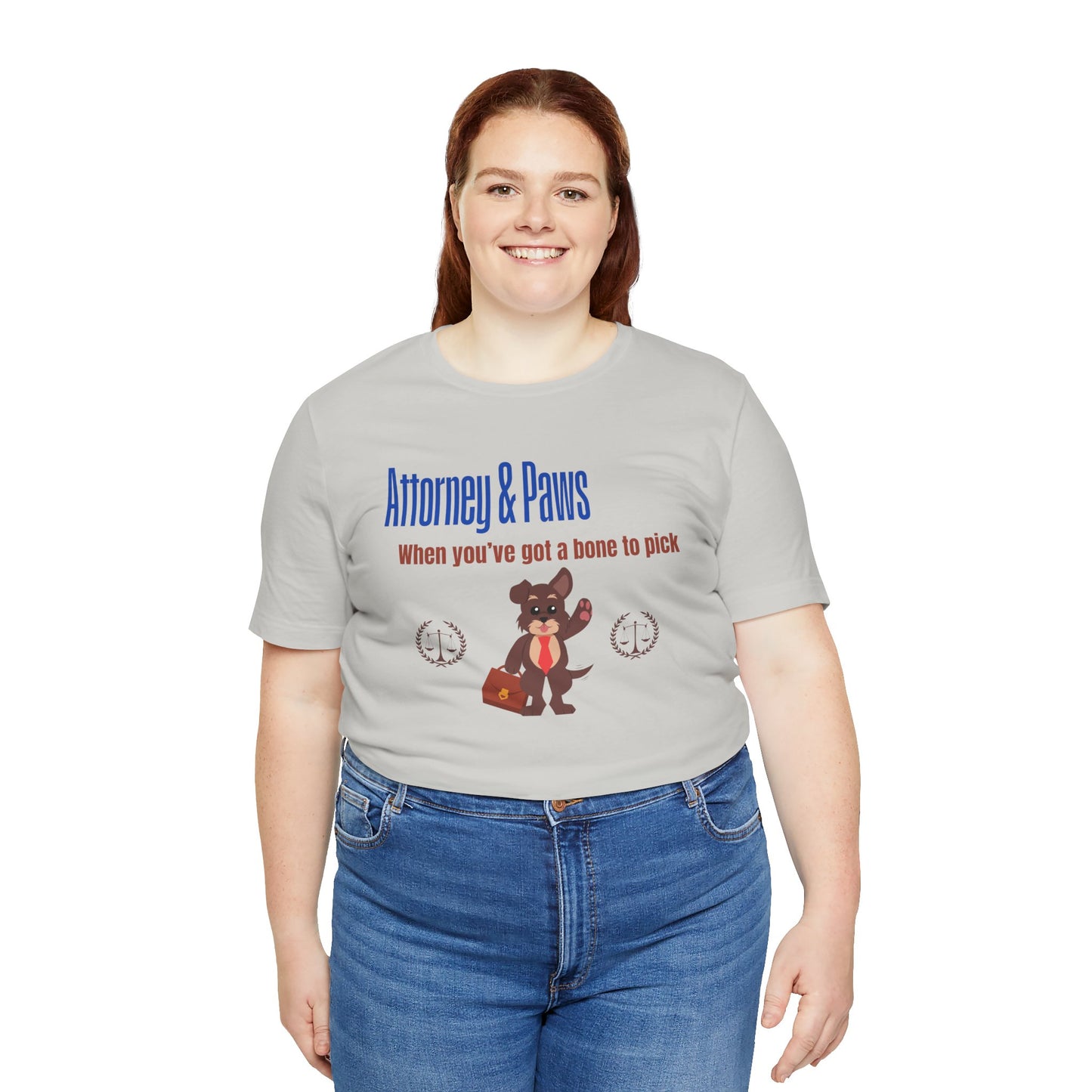 Attorney & Paws Dog Premium Unisex T-shirt