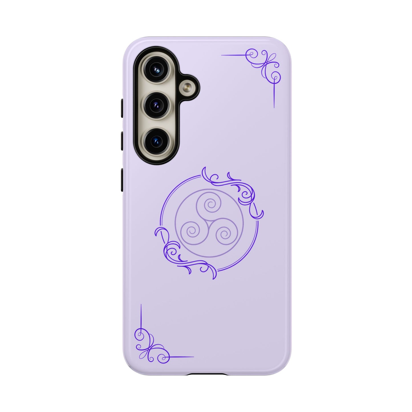 Tough Phone Cases - Purple Elegance for Multiple Models