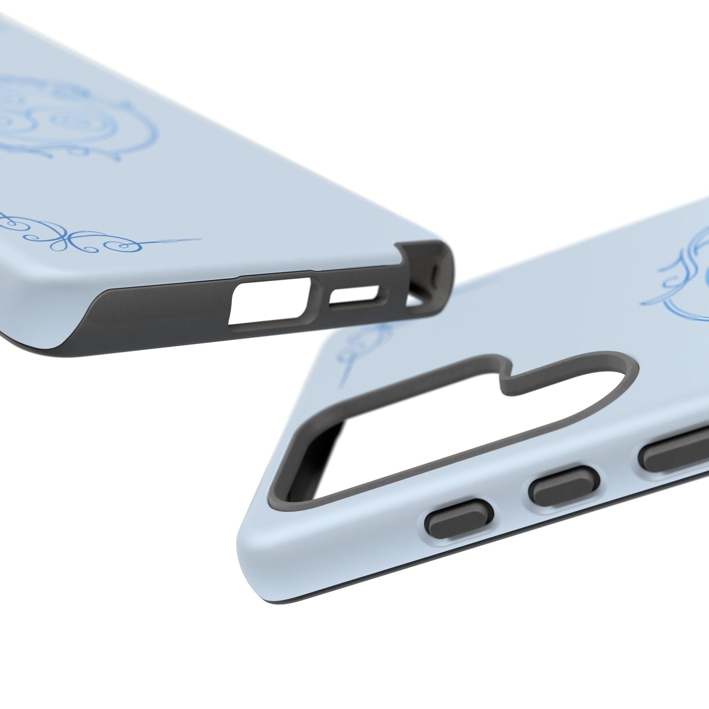 Tough Phone Case - Teal Elegance (Check for brand/model)