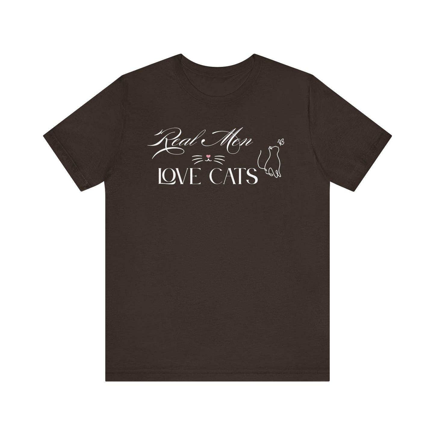 Real Men Love Cats Premium Unisex T-shirt