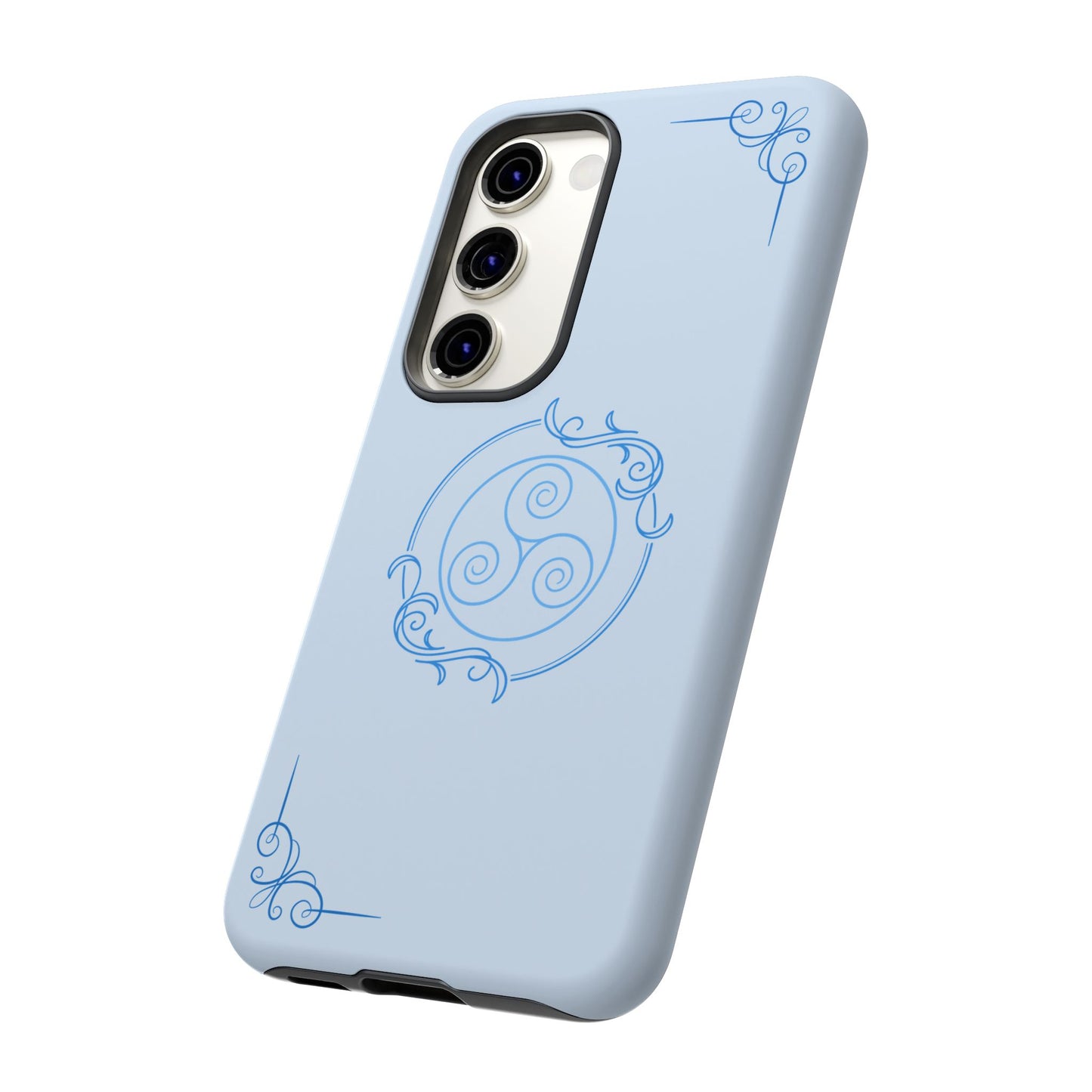 Tough Phone Case - Teal Elegance (Check for brand/model)