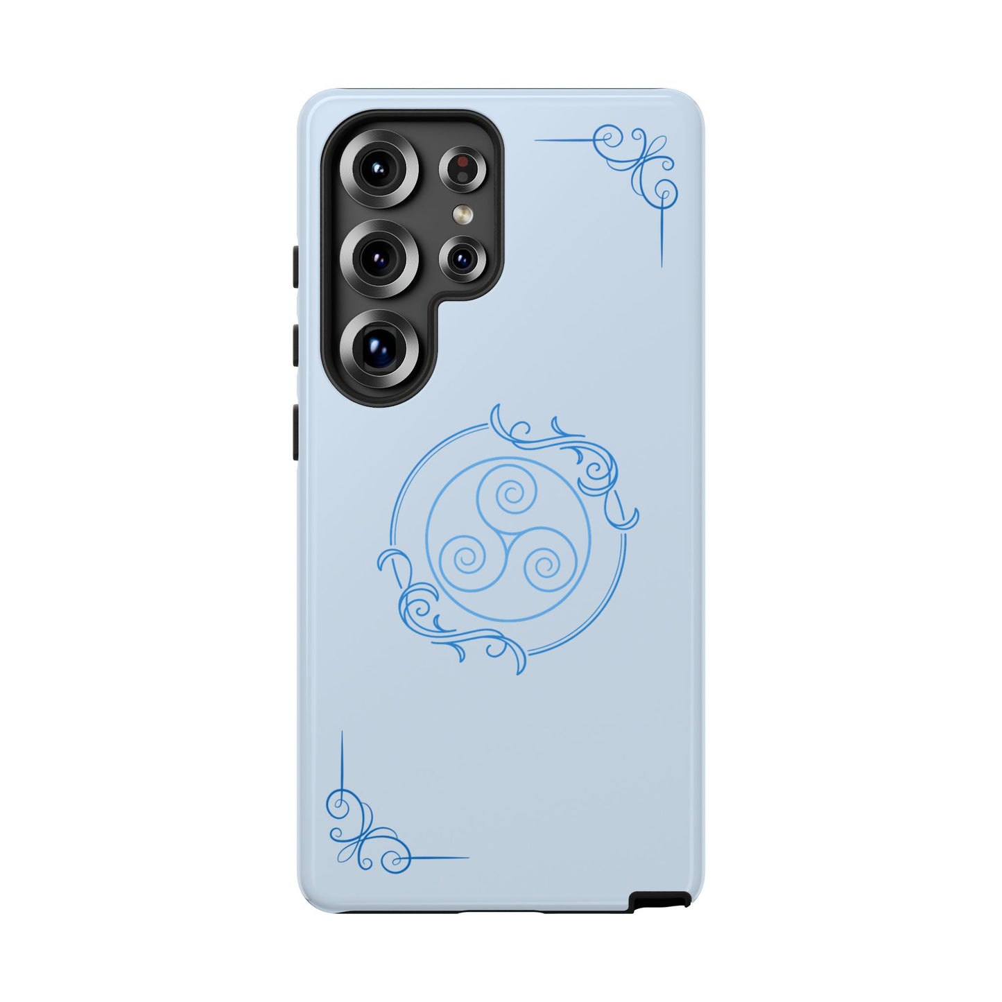 Tough Phone Case - Teal Elegance (Check for brand/model)