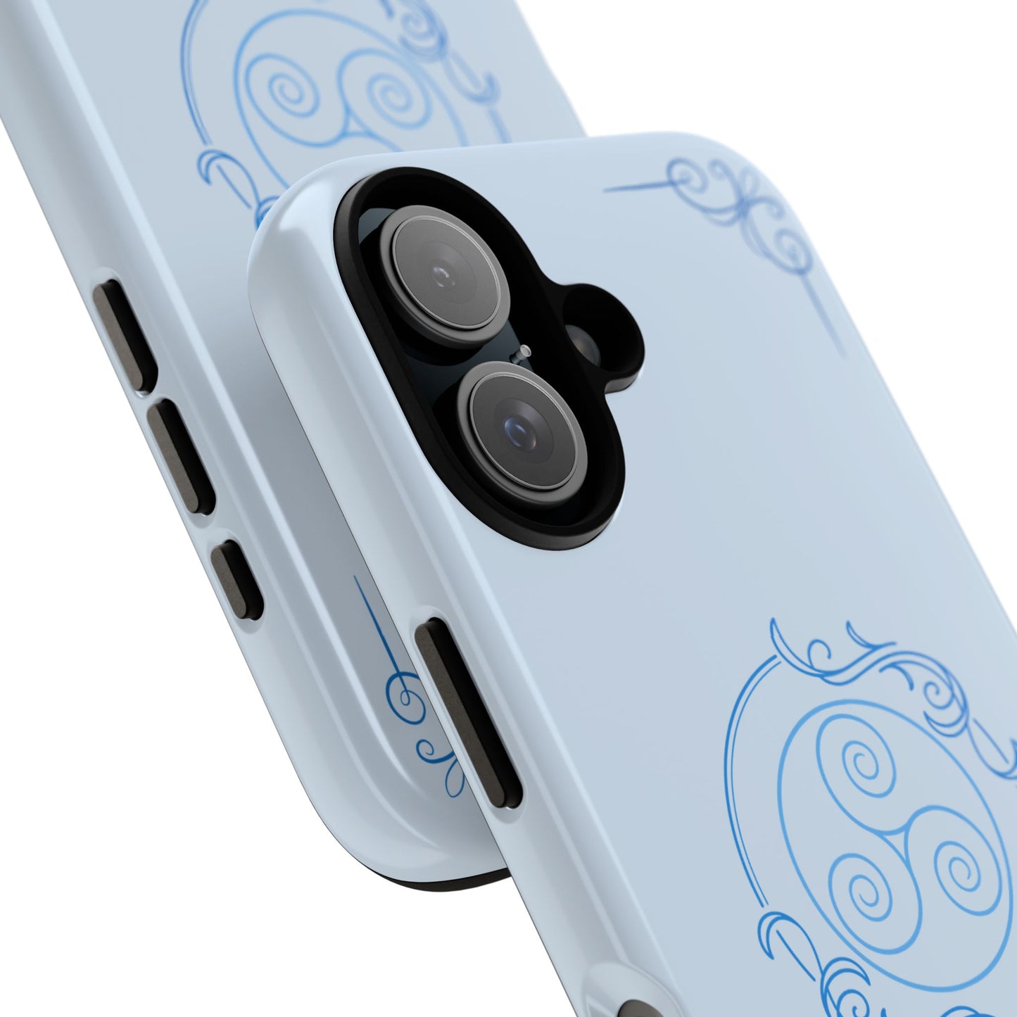 Tough Phone Case - Teal Elegance (Check for brand/model)