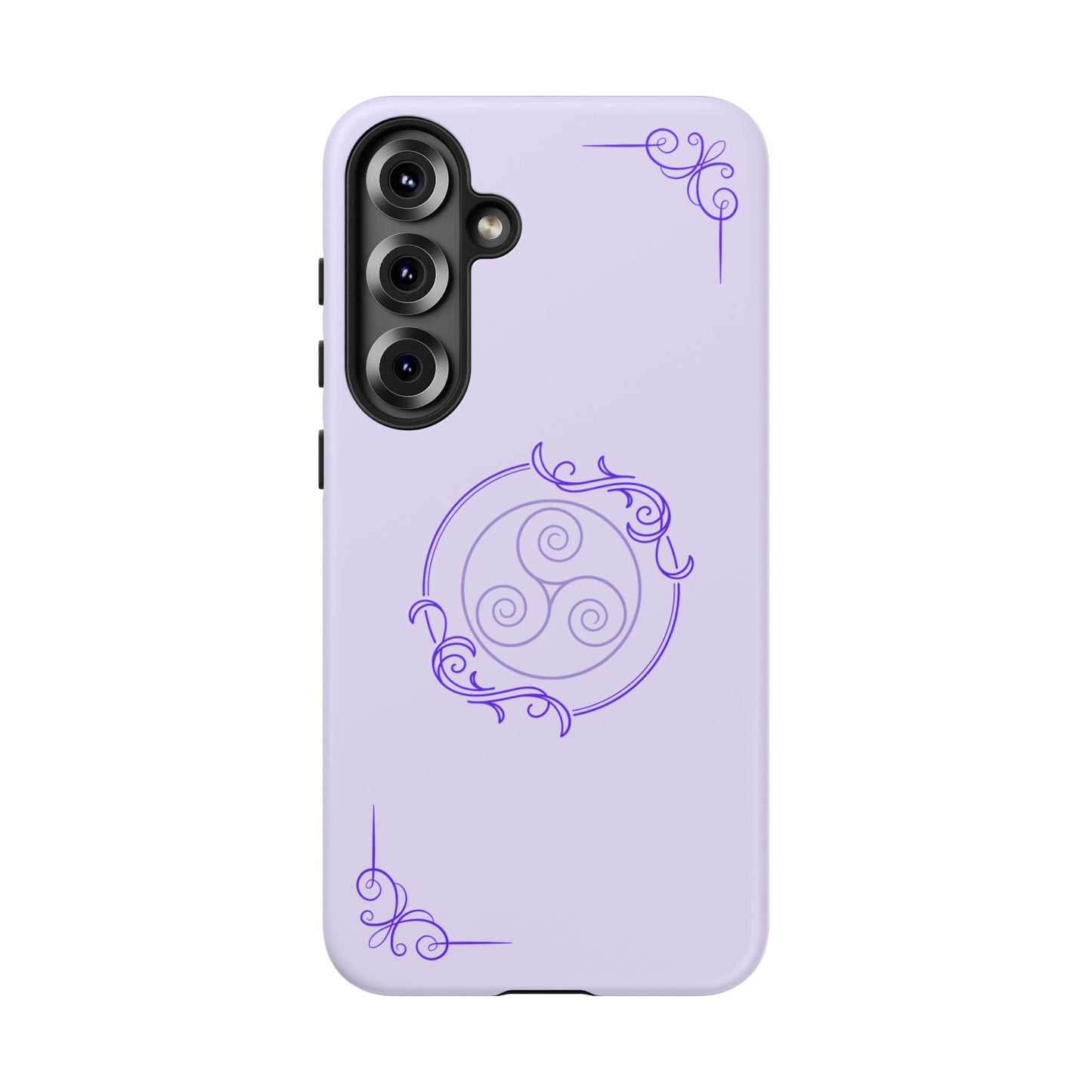 Tough Phone Cases - Purple Elegance for Multiple Models