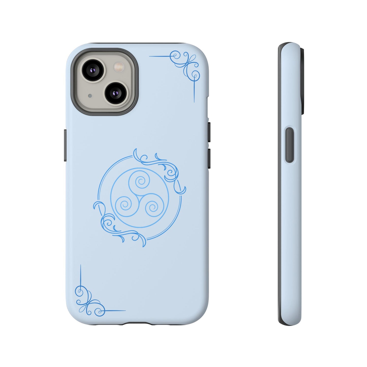Tough Phone Case - Teal Elegance (Check for brand/model)