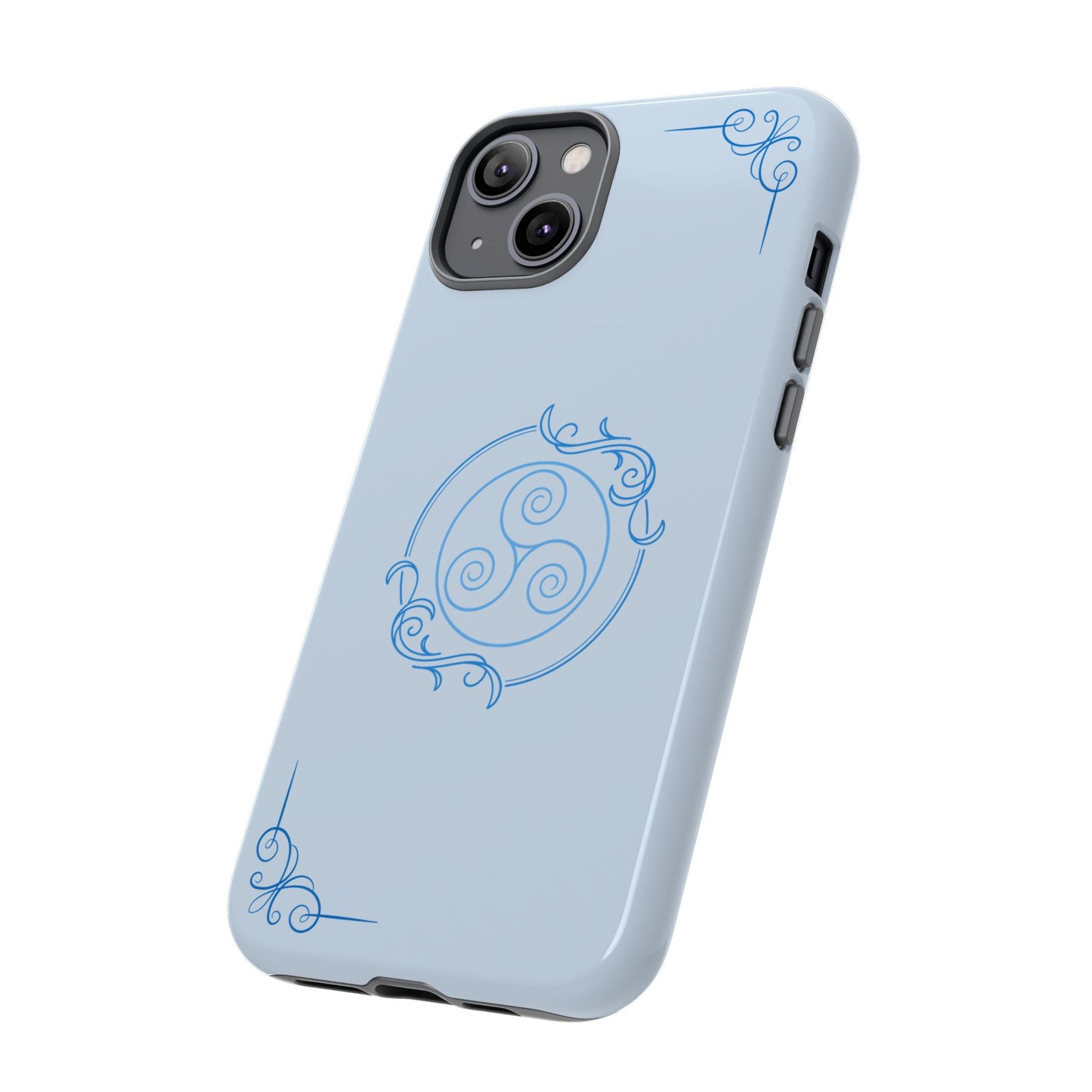 Tough Phone Case - Teal Elegance (Check for brand/model)