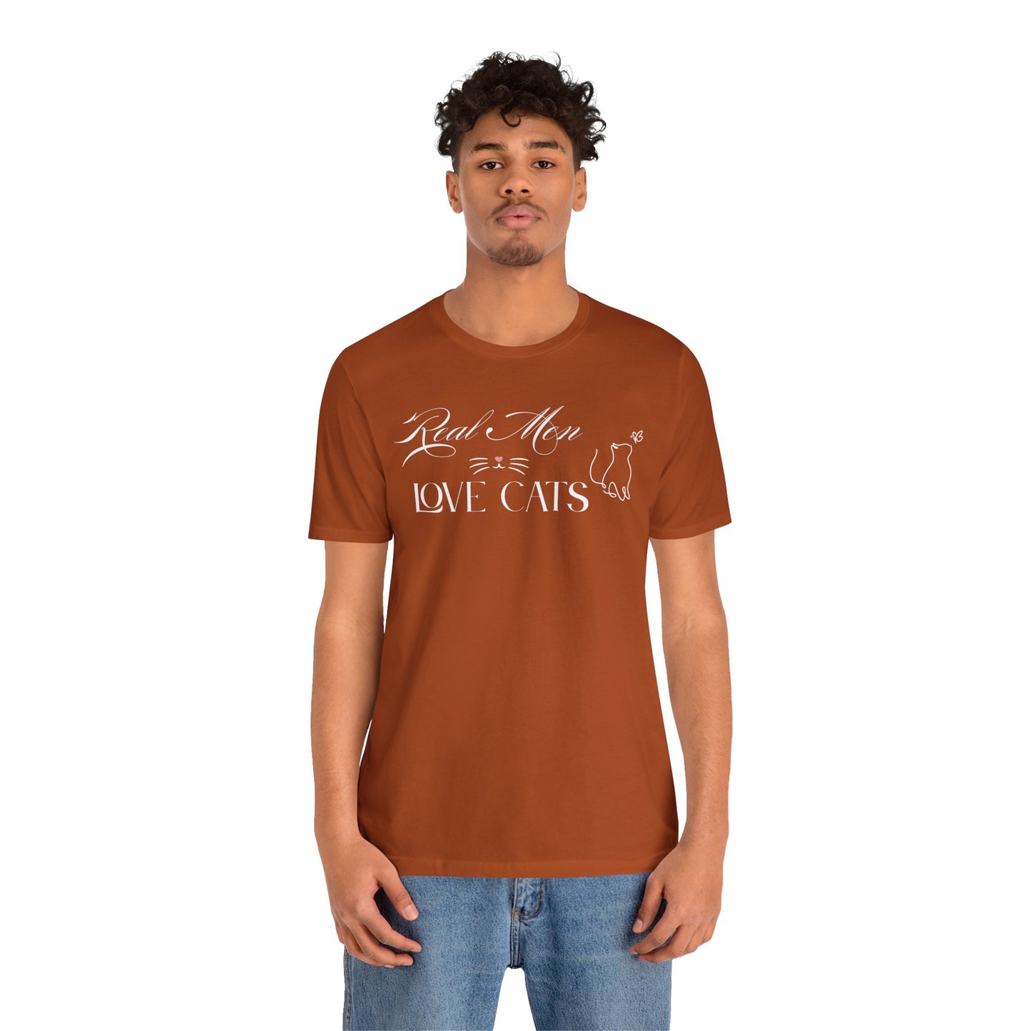 Real Men Love Cats Premium Unisex T-shirt
