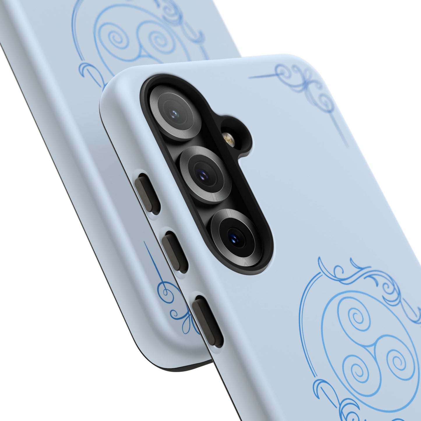 Tough Phone Case - Teal Elegance (Check for brand/model)