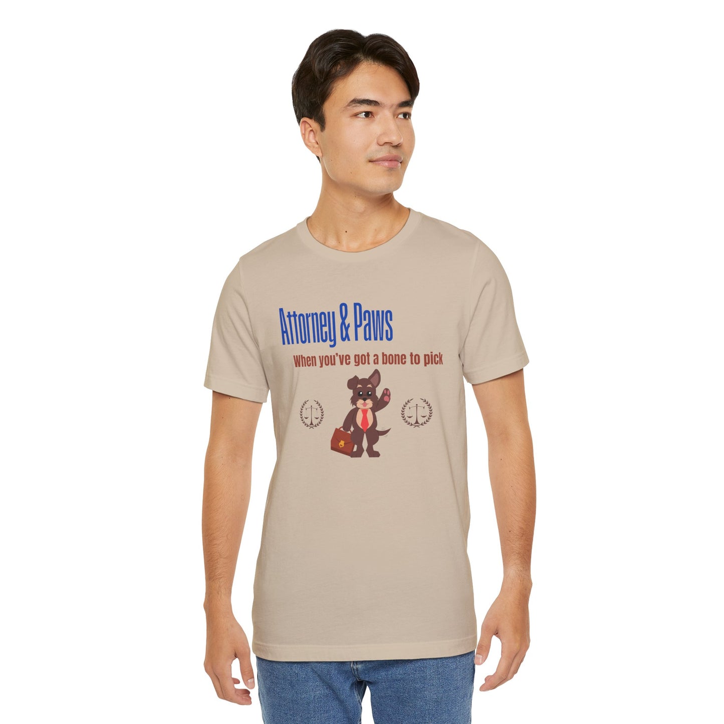 Attorney & Paws Dog Premium Unisex T-shirt
