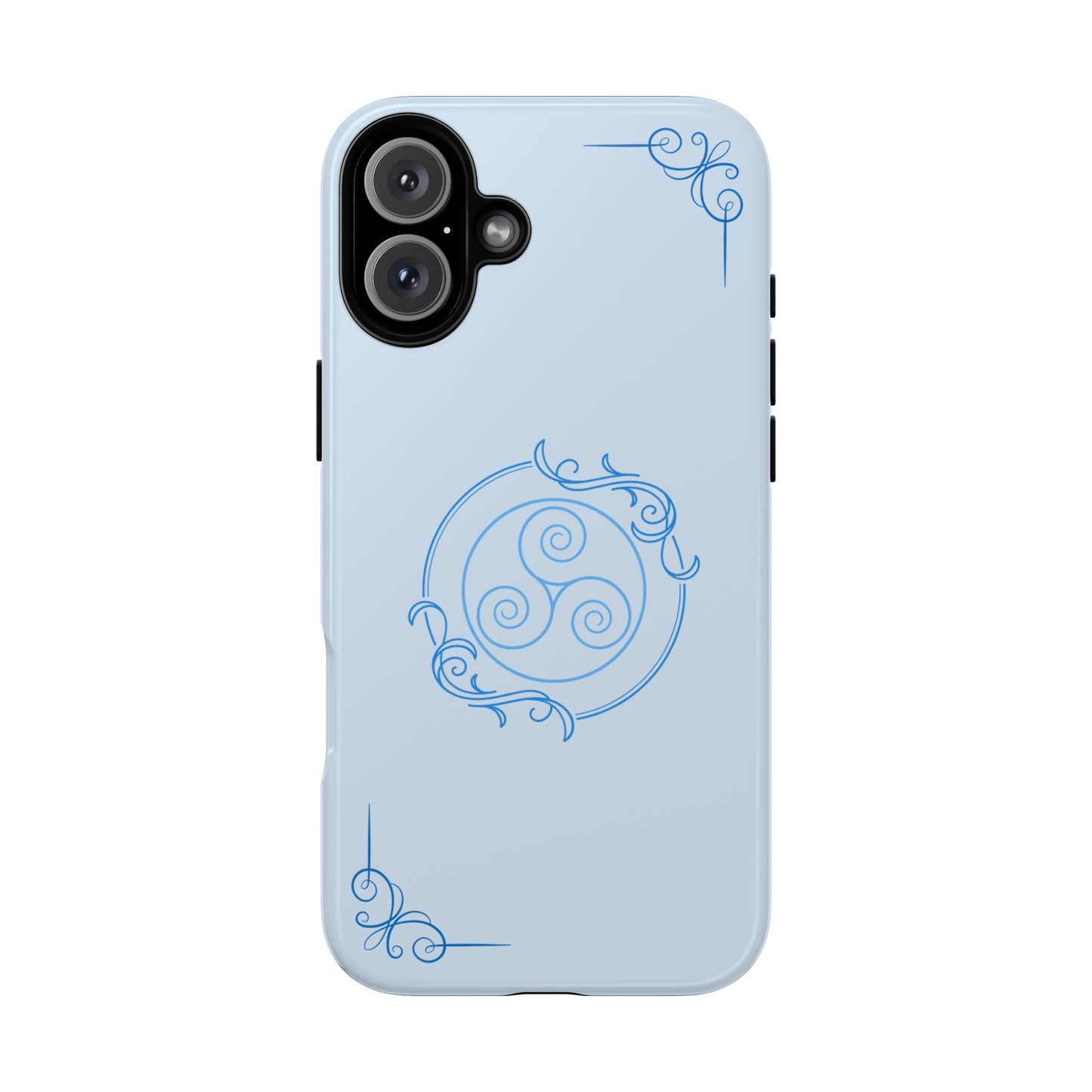 Tough Phone Case - Teal Elegance (Check for brand/model)