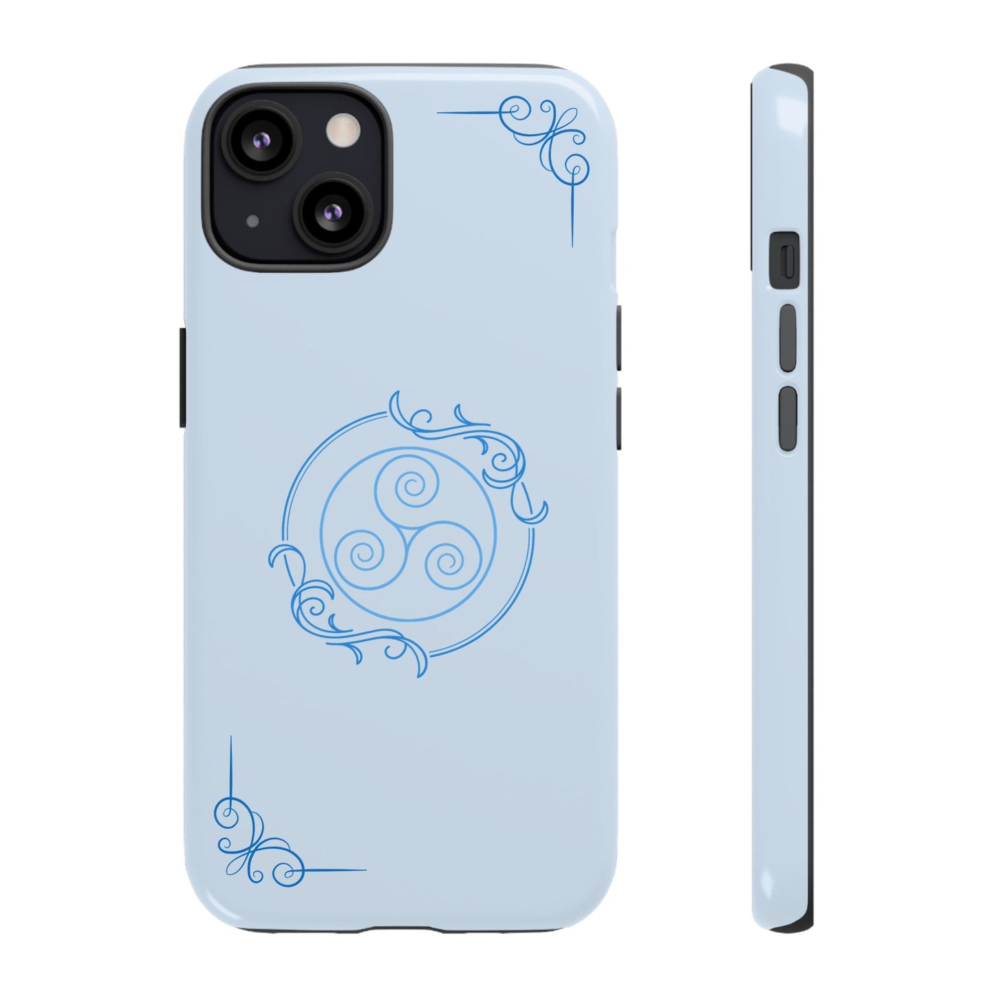 Tough Phone Case - Teal Elegance (Check for brand/model)