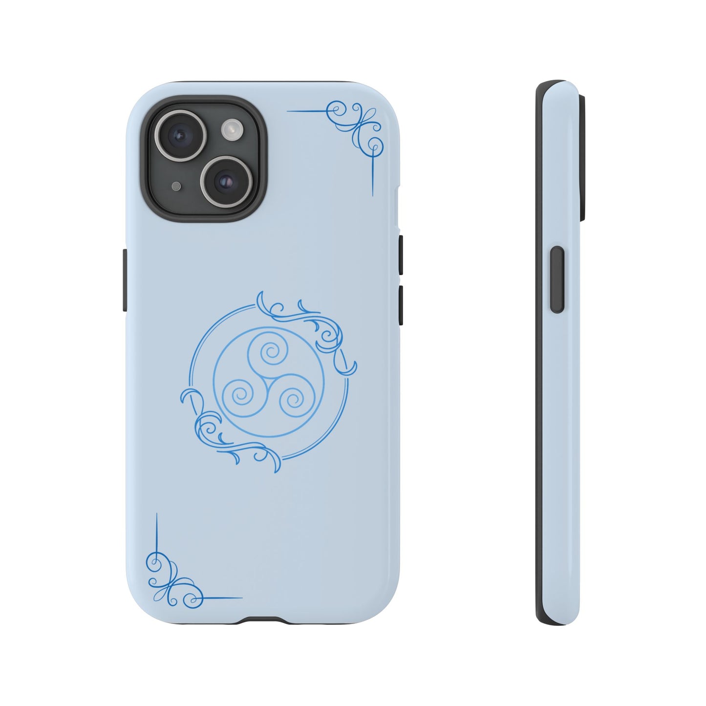Tough Phone Case - Teal Elegance (Check for brand/model)