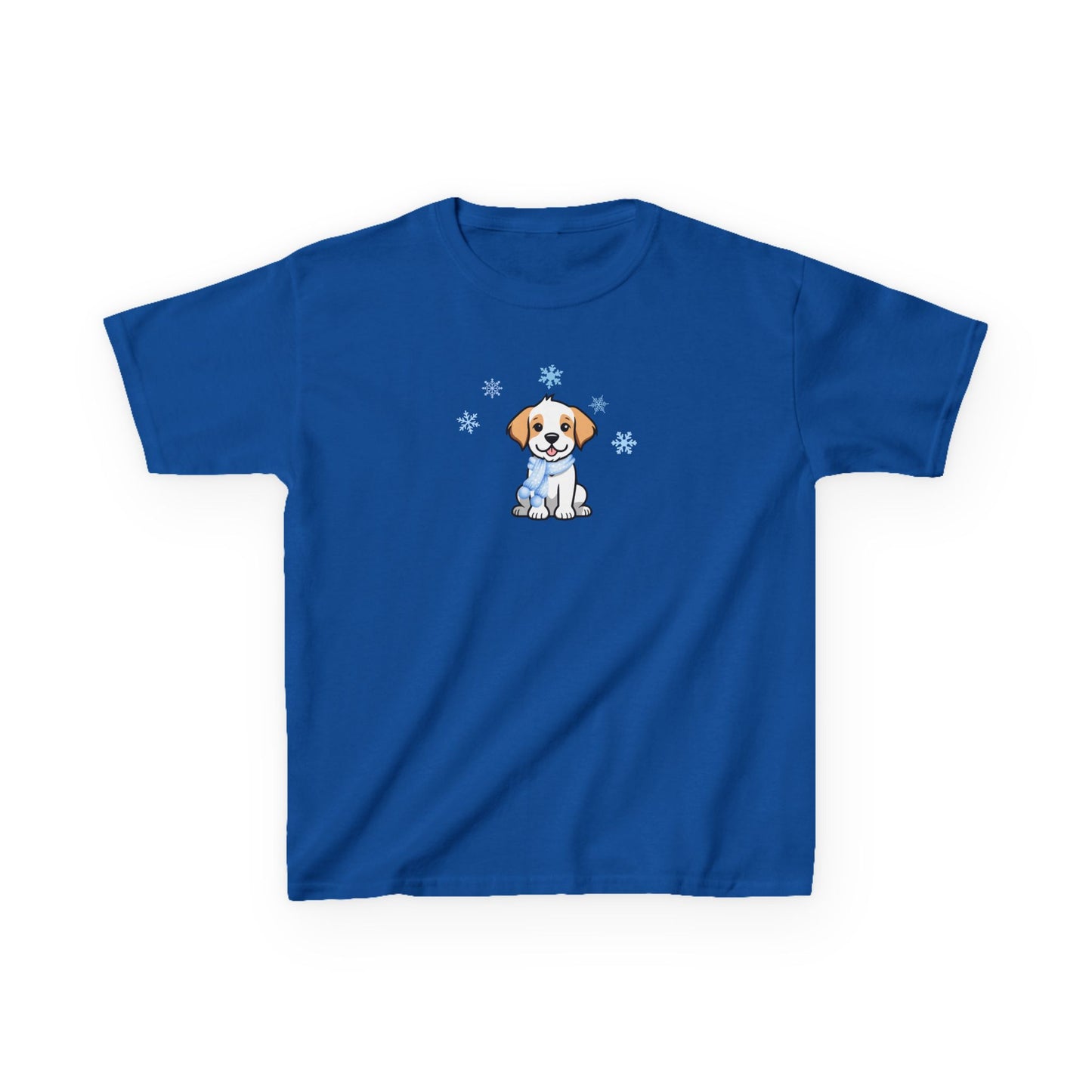 Kids Puppy Scarf T-shirt