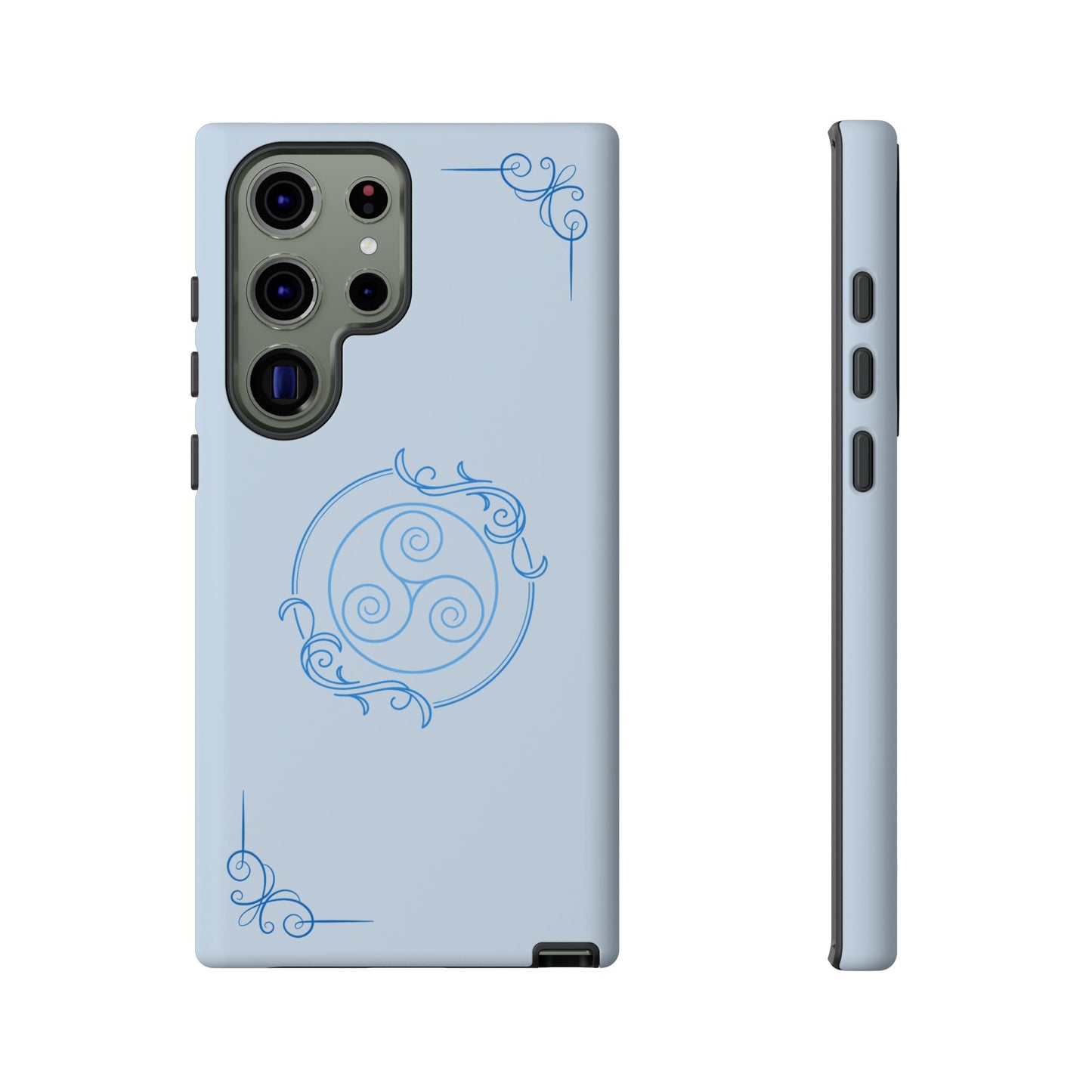 Tough Phone Case - Teal Elegance (Check for brand/model)