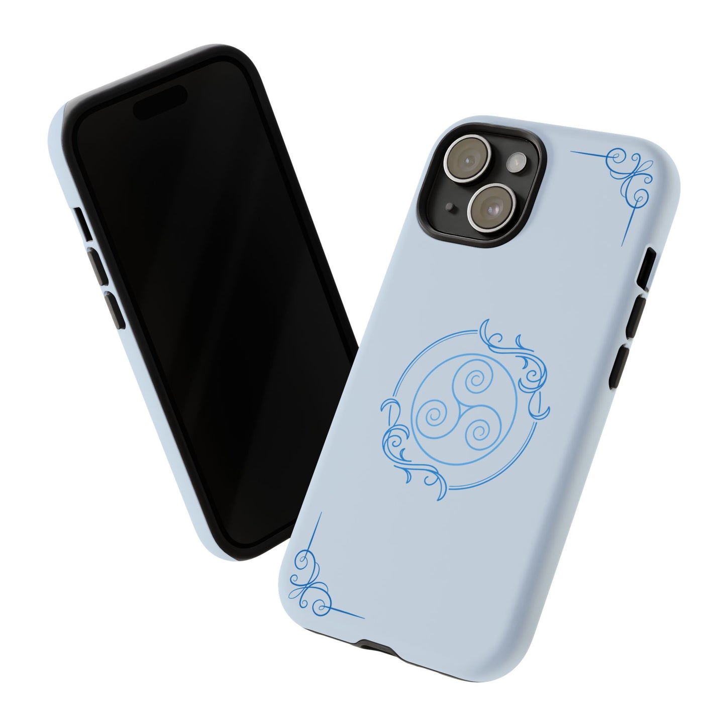Tough Phone Case - Teal Elegance (Check for brand/model)