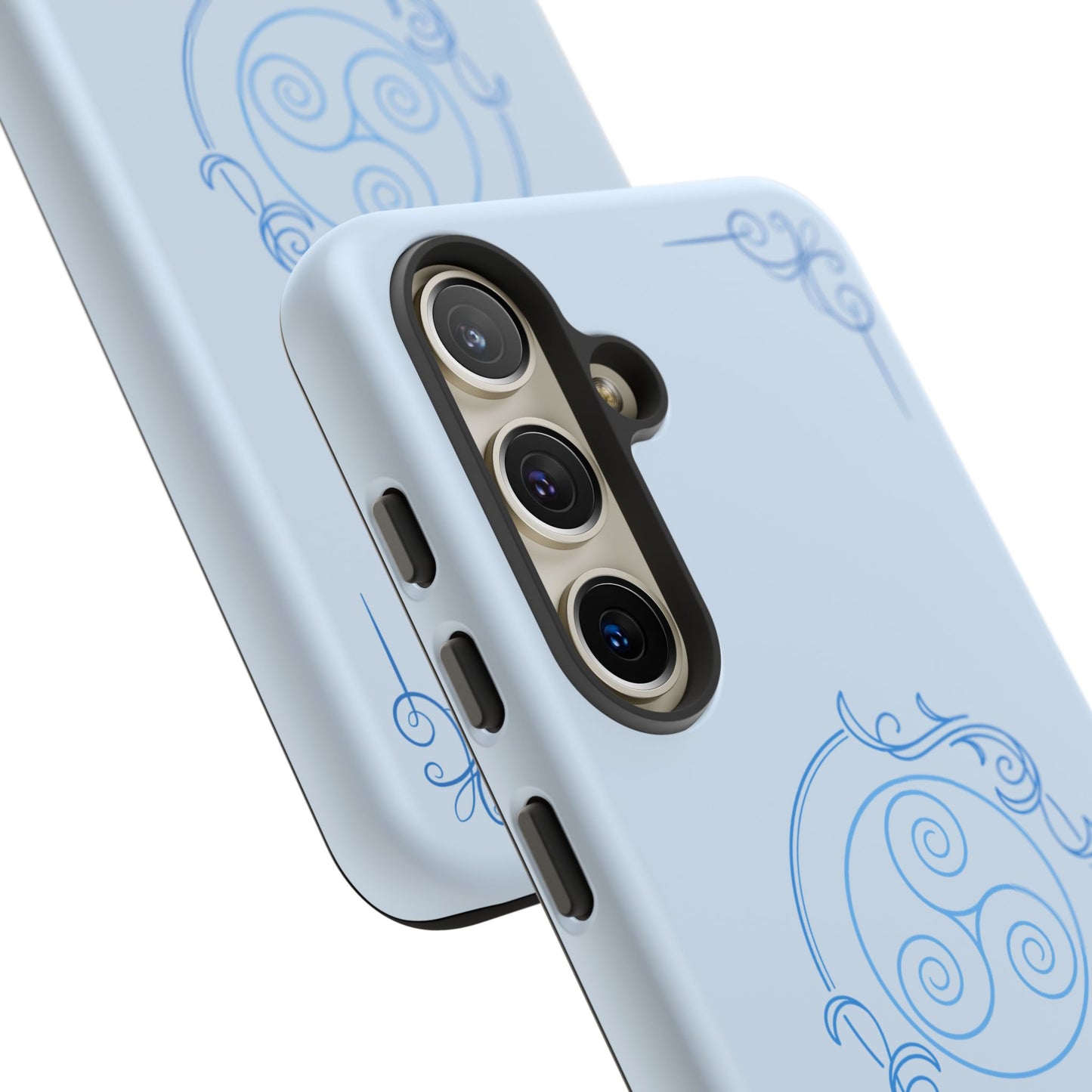 Tough Phone Case - Teal Elegance (Check for brand/model)