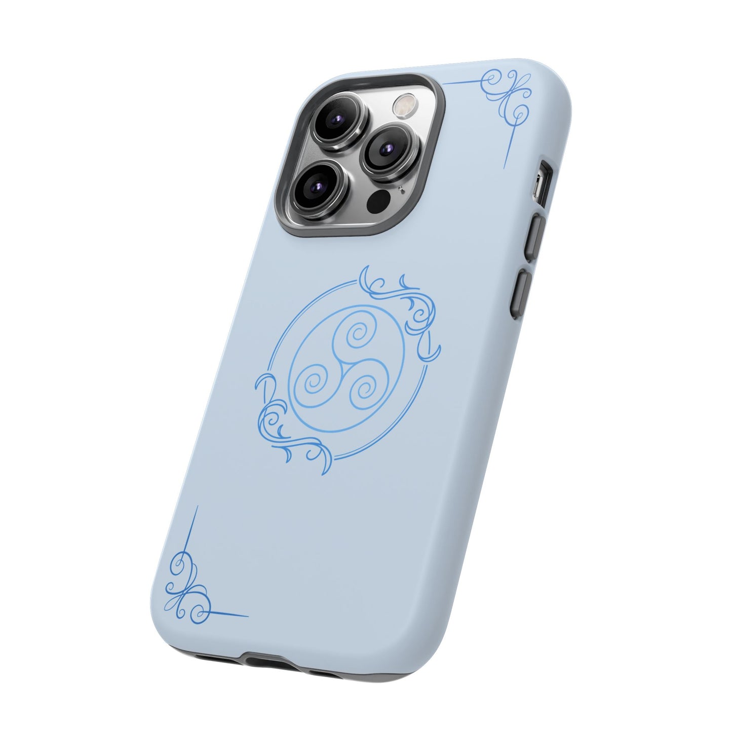 Tough Phone Case - Teal Elegance (Check for brand/model)