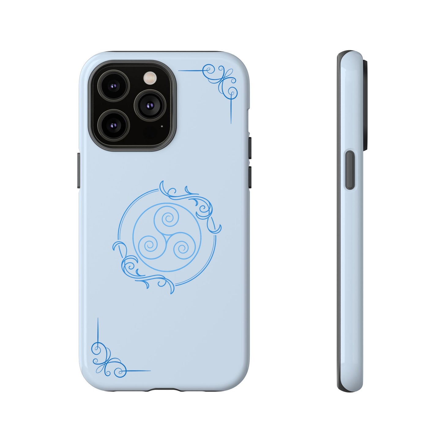 Tough Phone Case - Teal Elegance (Check for brand/model)