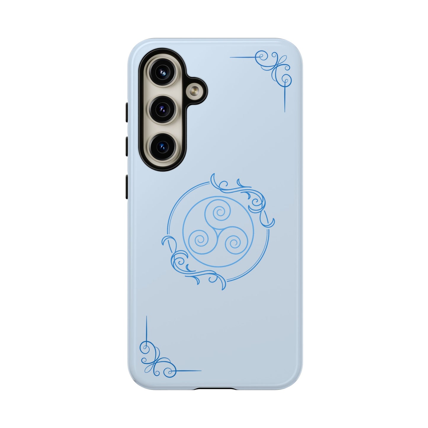 Tough Phone Case - Teal Elegance (Check for brand/model)