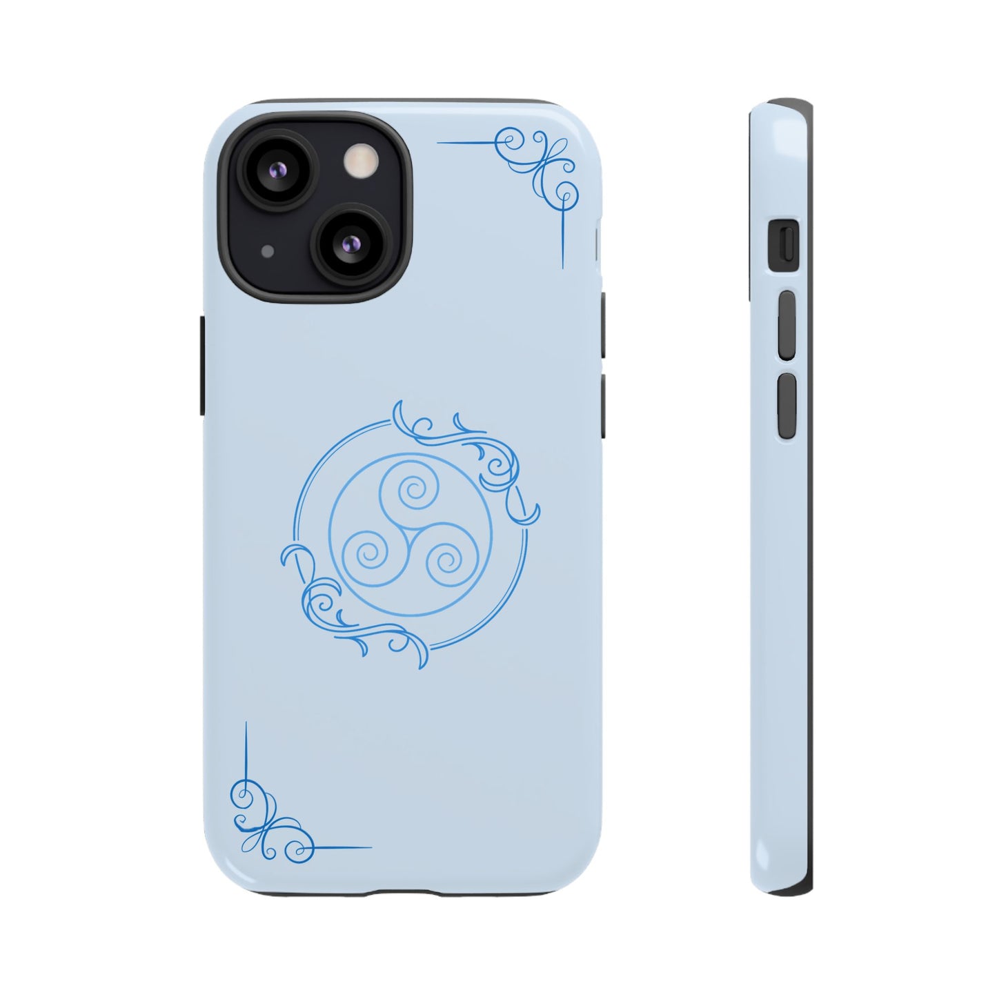 Tough Phone Case - Teal Elegance (Check for brand/model)