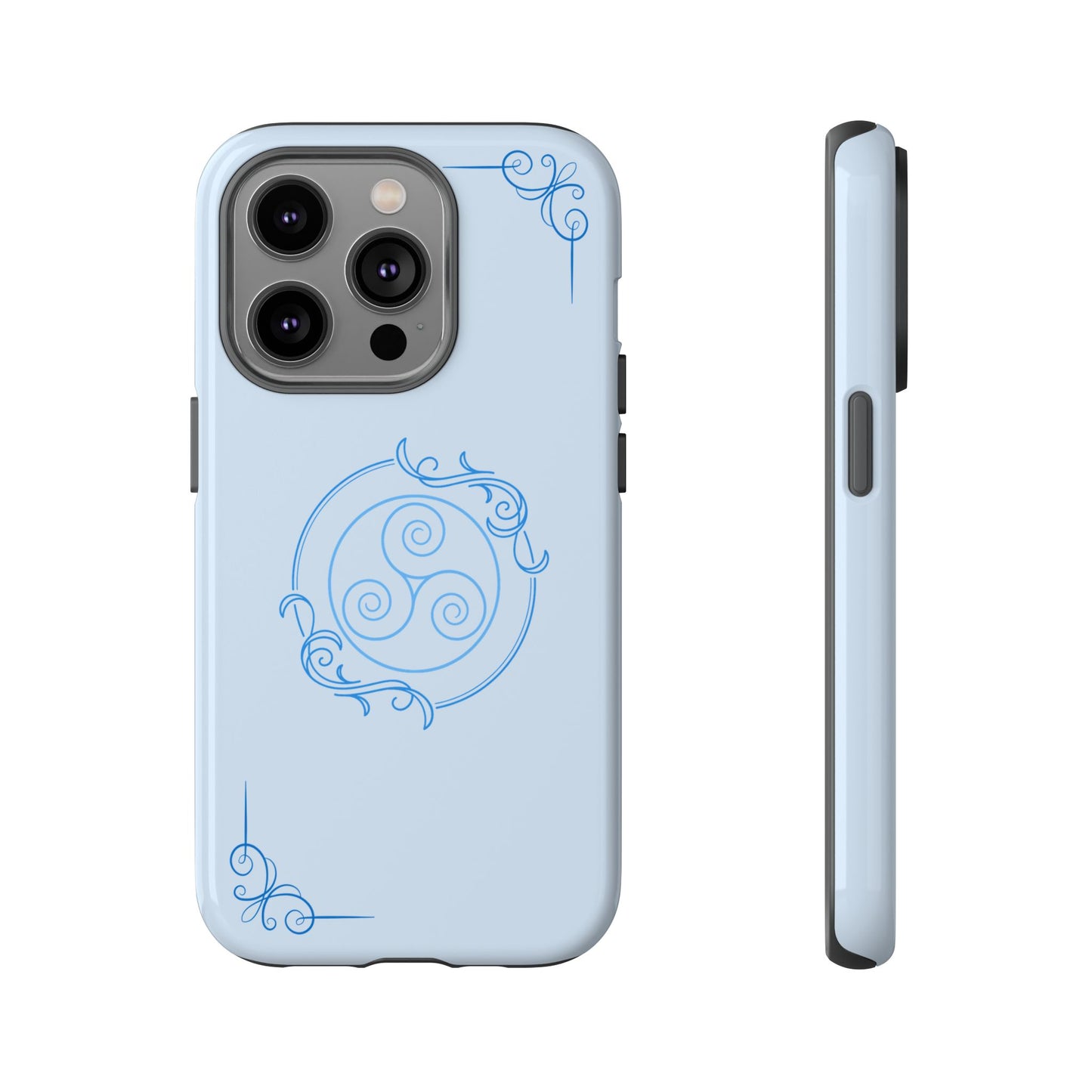 Tough Phone Case - Teal Elegance (Check for brand/model)