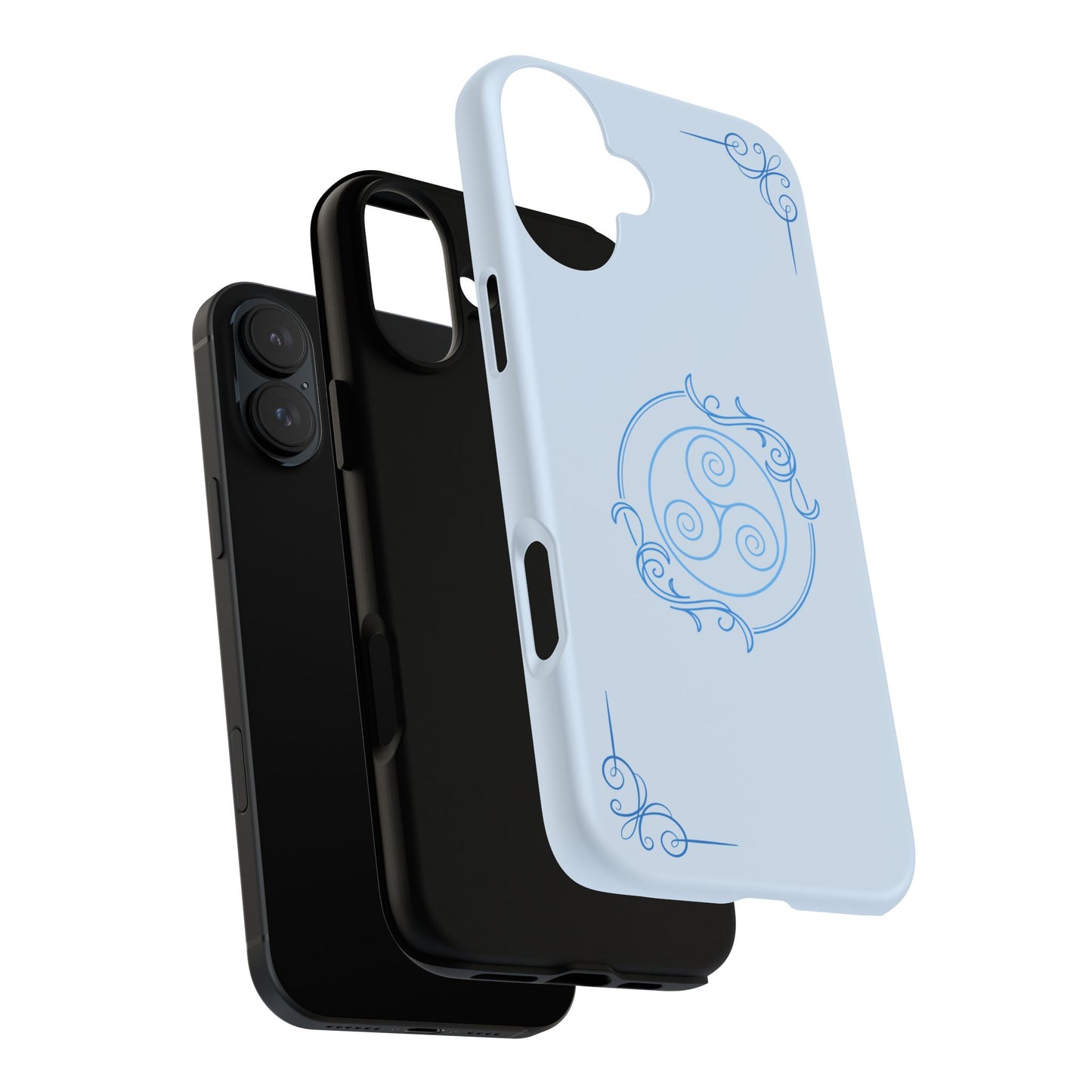 Tough Phone Case - Teal Elegance (Check for brand/model)
