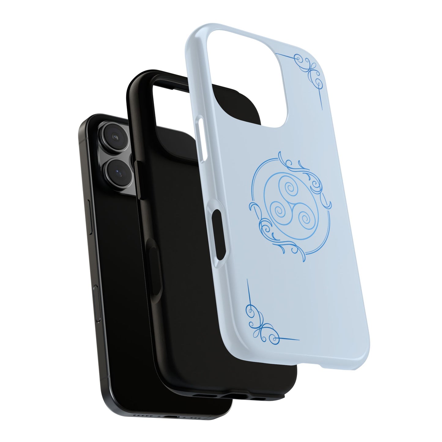 Tough Phone Case - Teal Elegance (Check for brand/model)