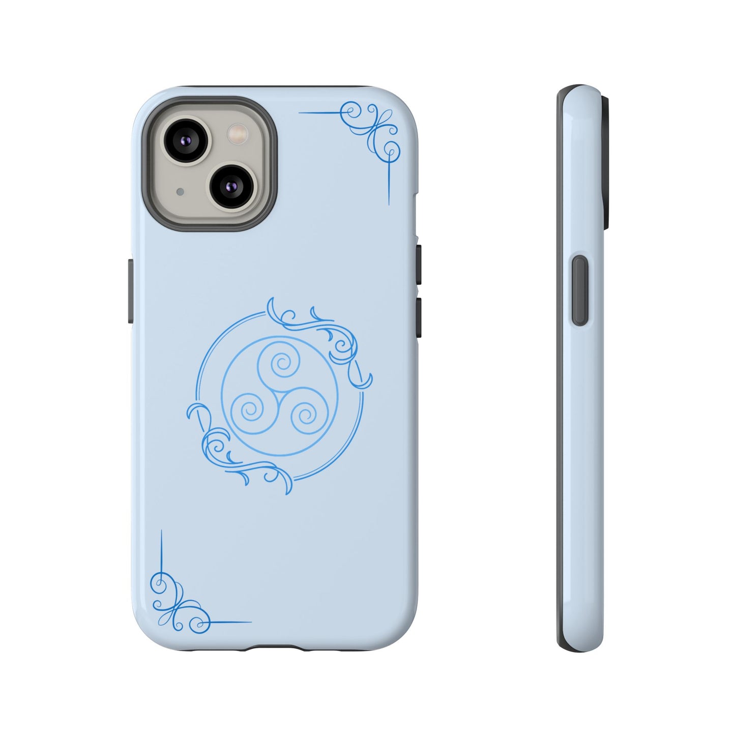 Tough Phone Case - Teal Elegance (Check for brand/model)