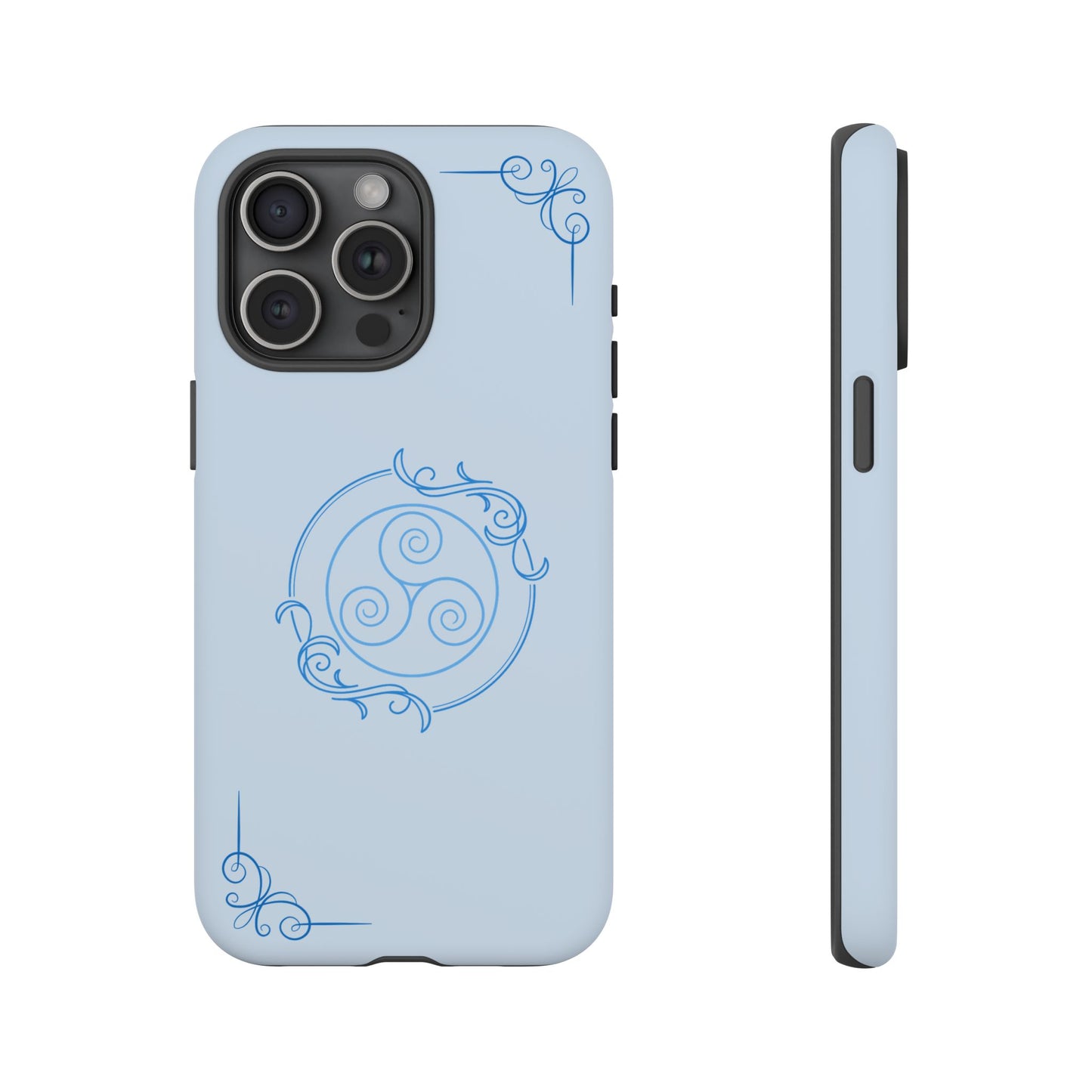 Tough Phone Case - Teal Elegance (Check for brand/model)