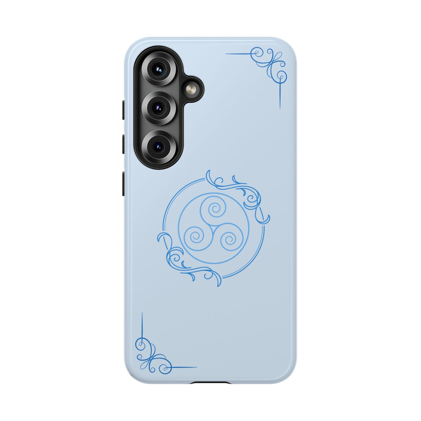 Tough Phone Case - Teal Elegance (Check for brand/model)