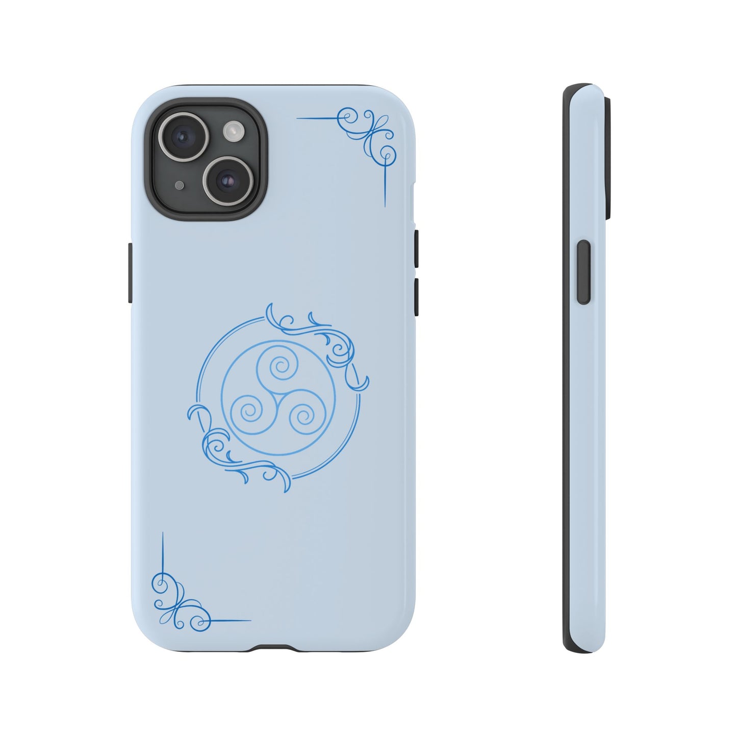 Tough Phone Case - Teal Elegance (Check for brand/model)