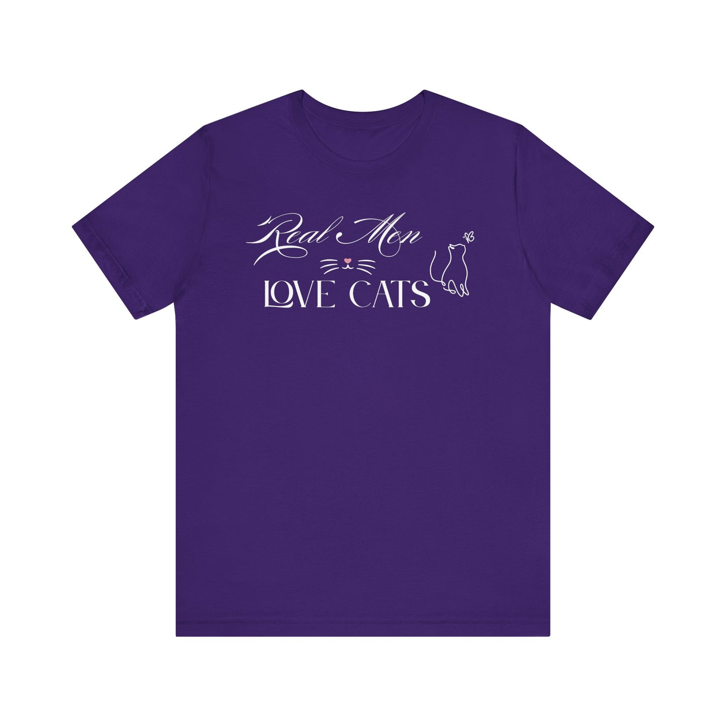Real Men Love Cats Premium Unisex T-shirt