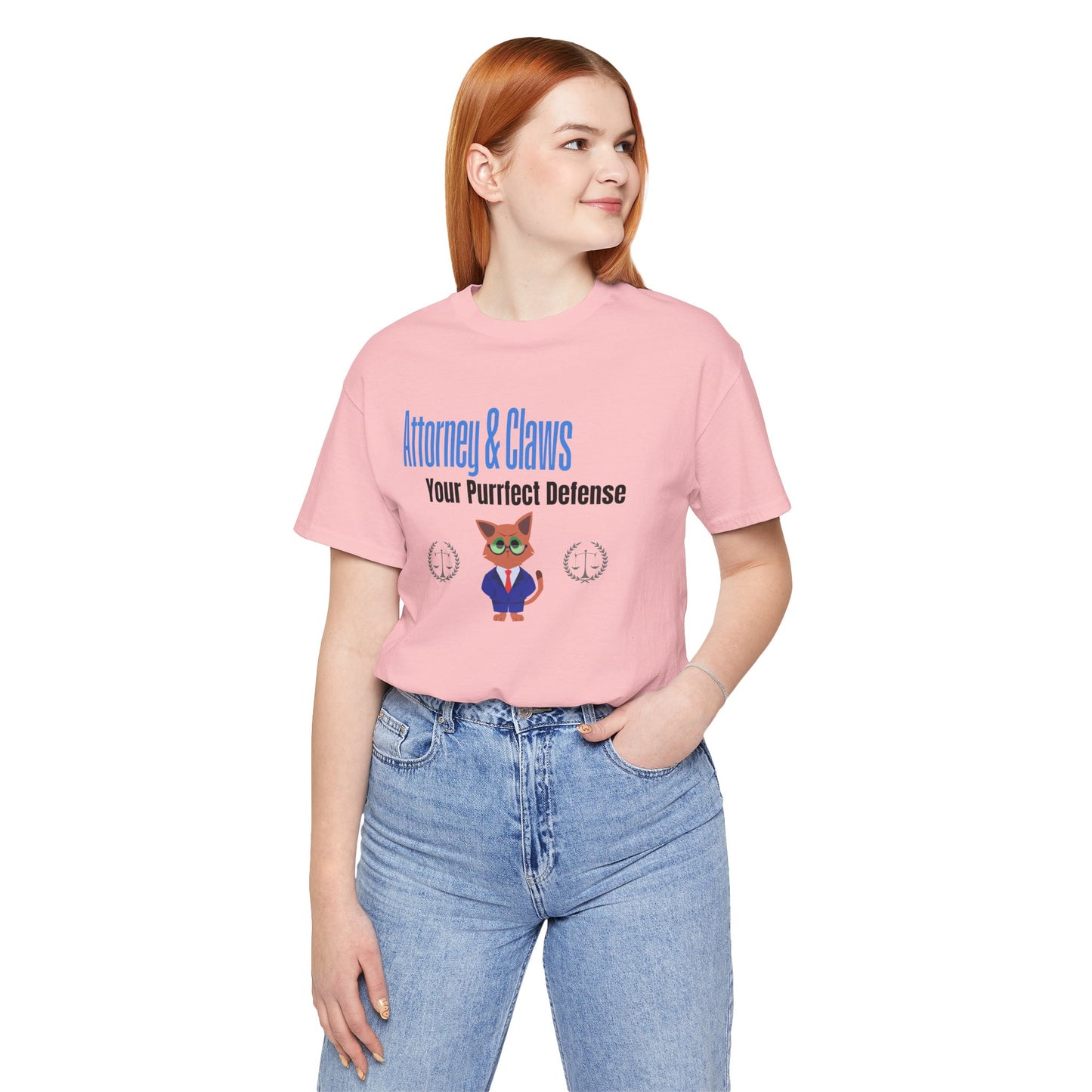 Attorney & Claws Cat Premium Unisex T-shirt