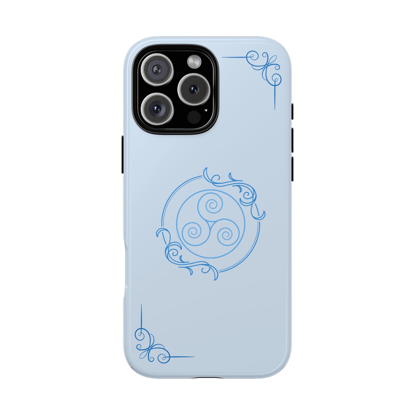 Tough Phone Case - Teal Elegance (Check for brand/model)