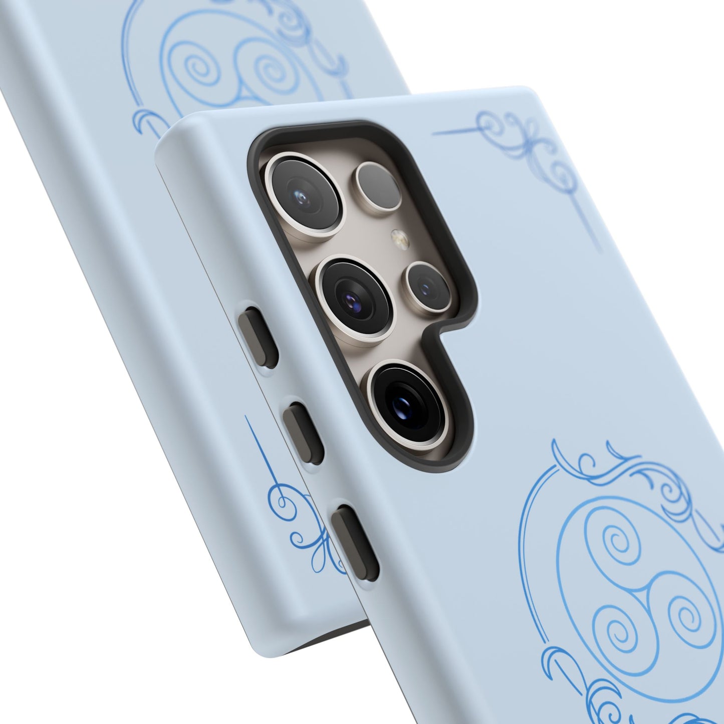 Tough Phone Case - Teal Elegance (Check for brand/model)