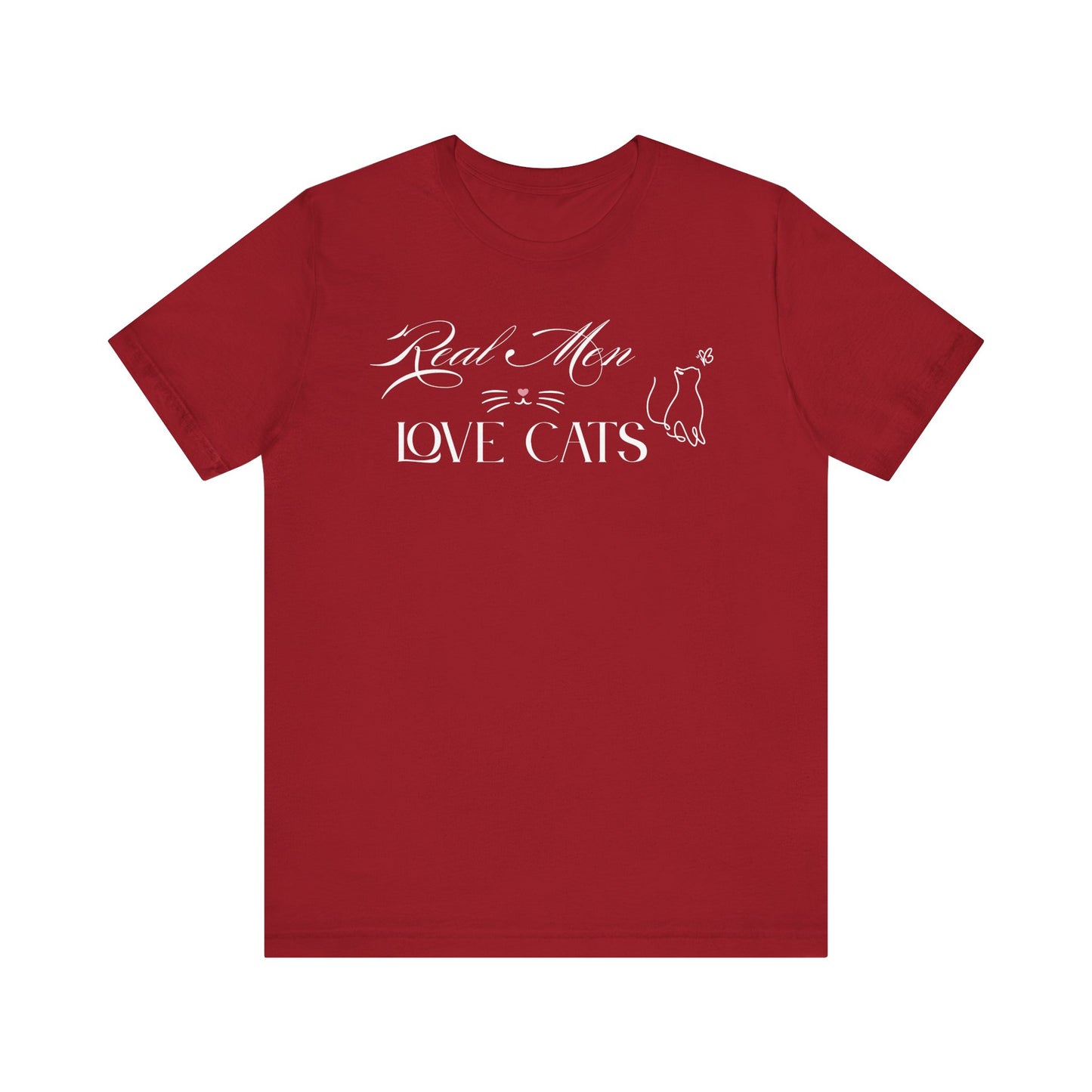 Real Men Love Cats Premium Unisex T-shirt