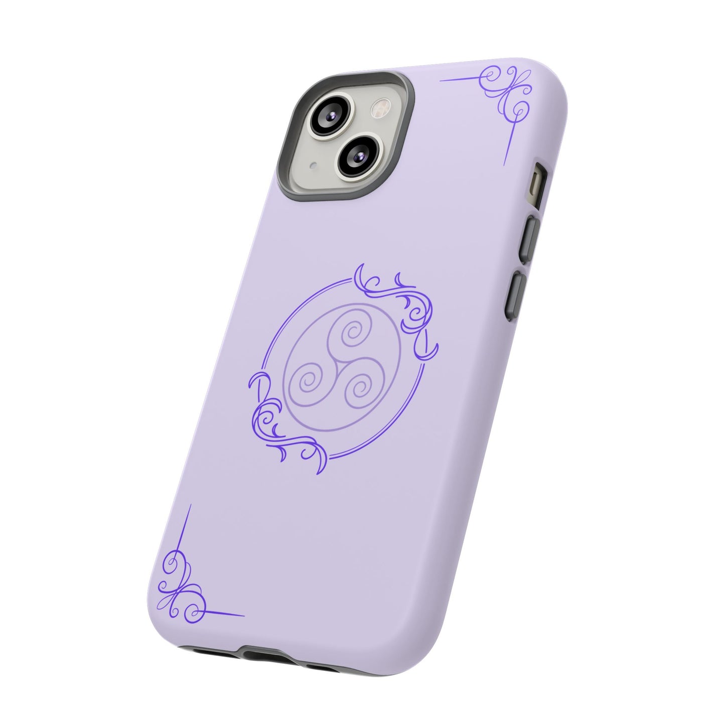 Tough Phone Cases - Purple Elegance for Multiple Models