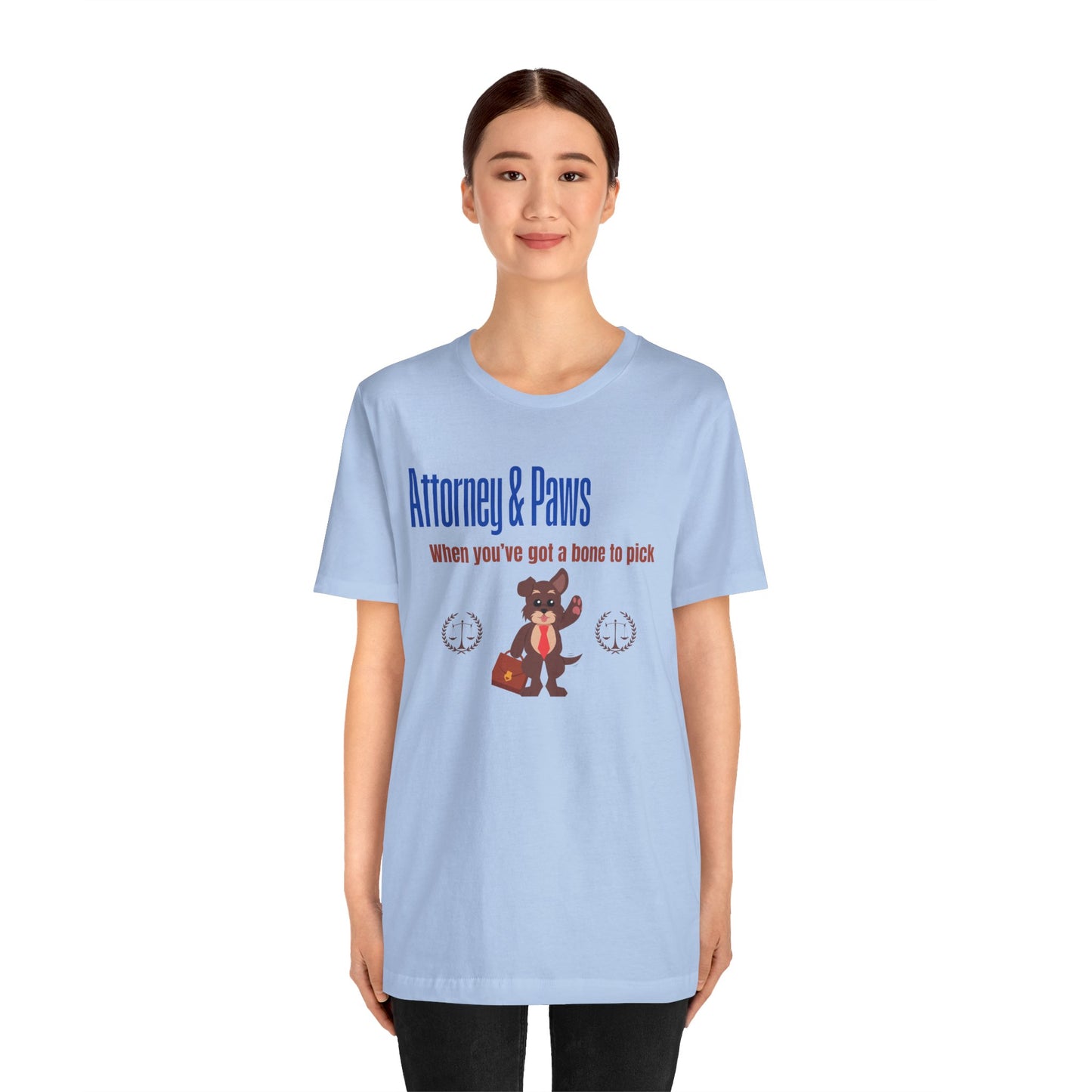 Attorney & Paws Dog Premium Unisex T-shirt