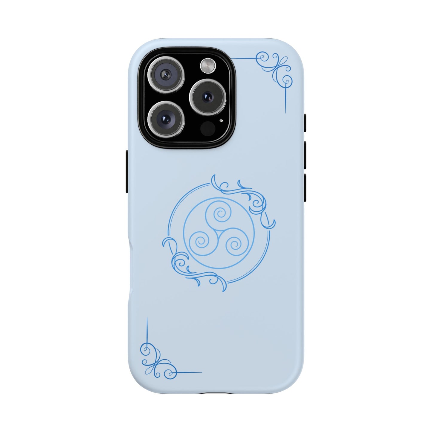 Tough Phone Case - Teal Elegance (Check for brand/model)