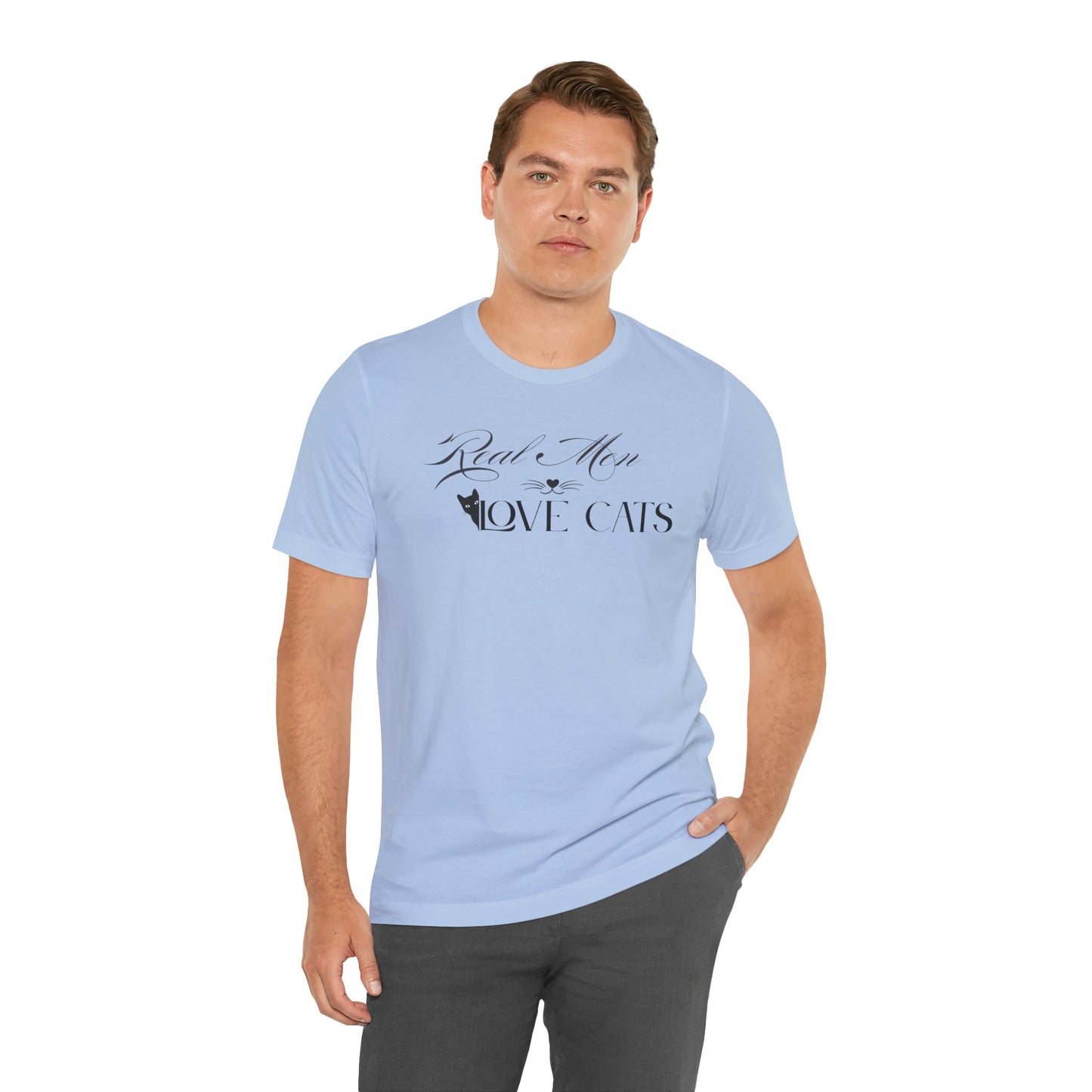 Real Men Love Cats Premium Unisex T-shirt