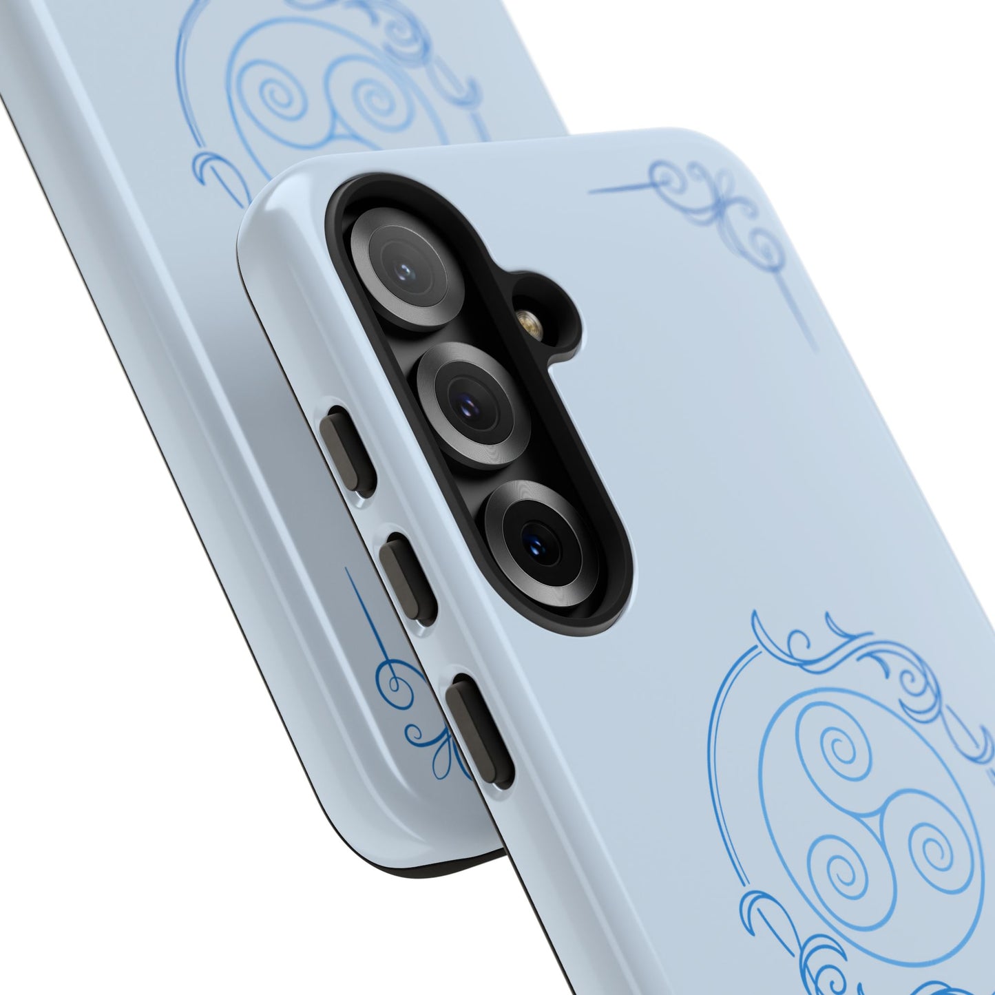 Tough Phone Case - Teal Elegance (Check for brand/model)