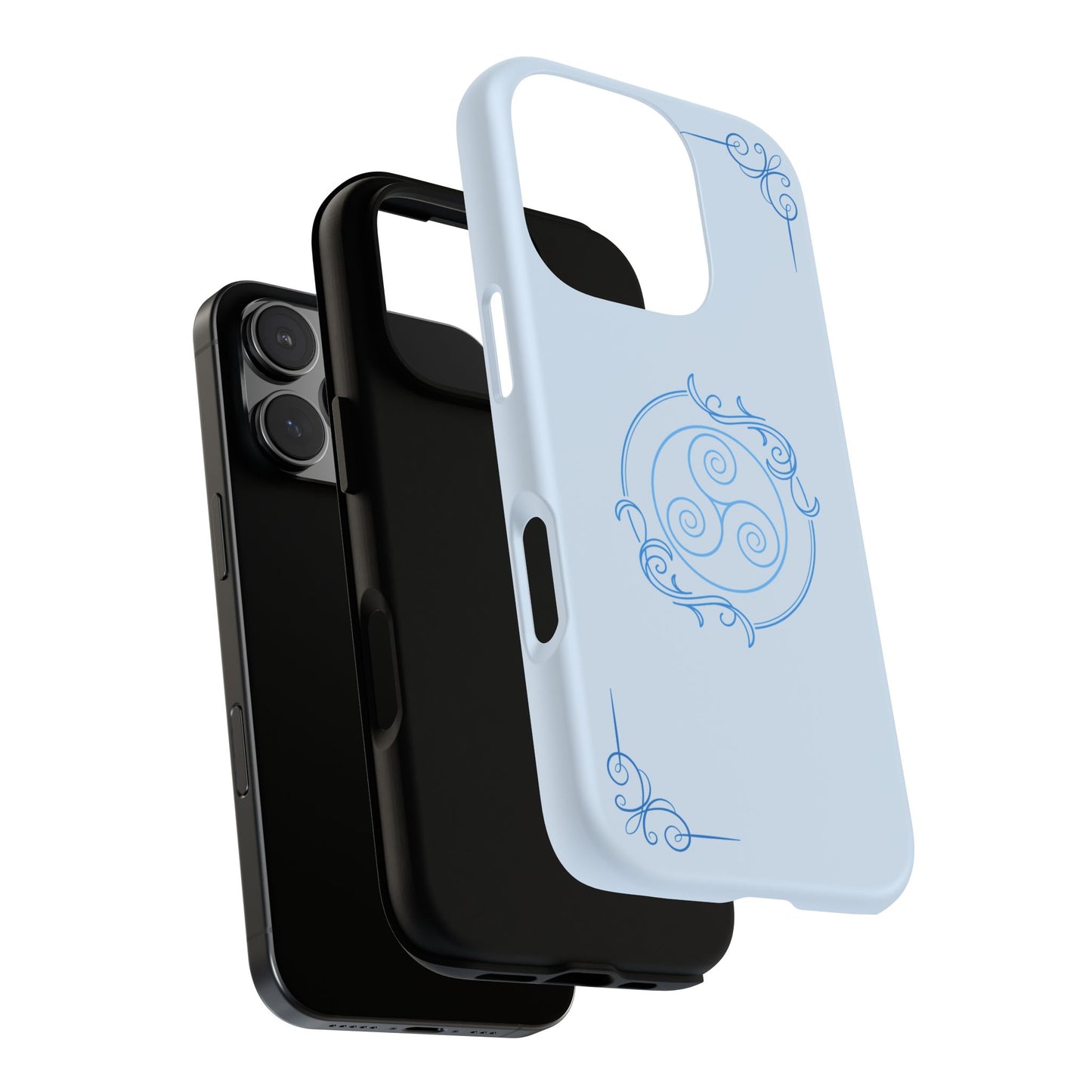 Tough Phone Case - Teal Elegance (Check for brand/model)