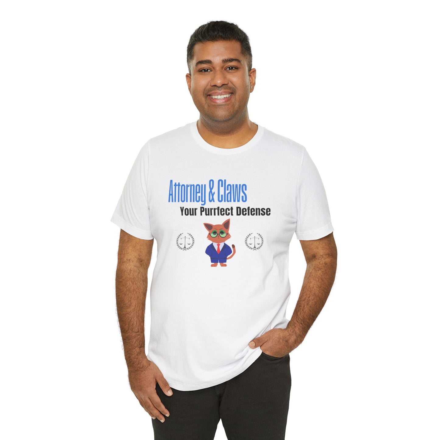 Attorney & Claws Cat Premium Unisex T-shirt