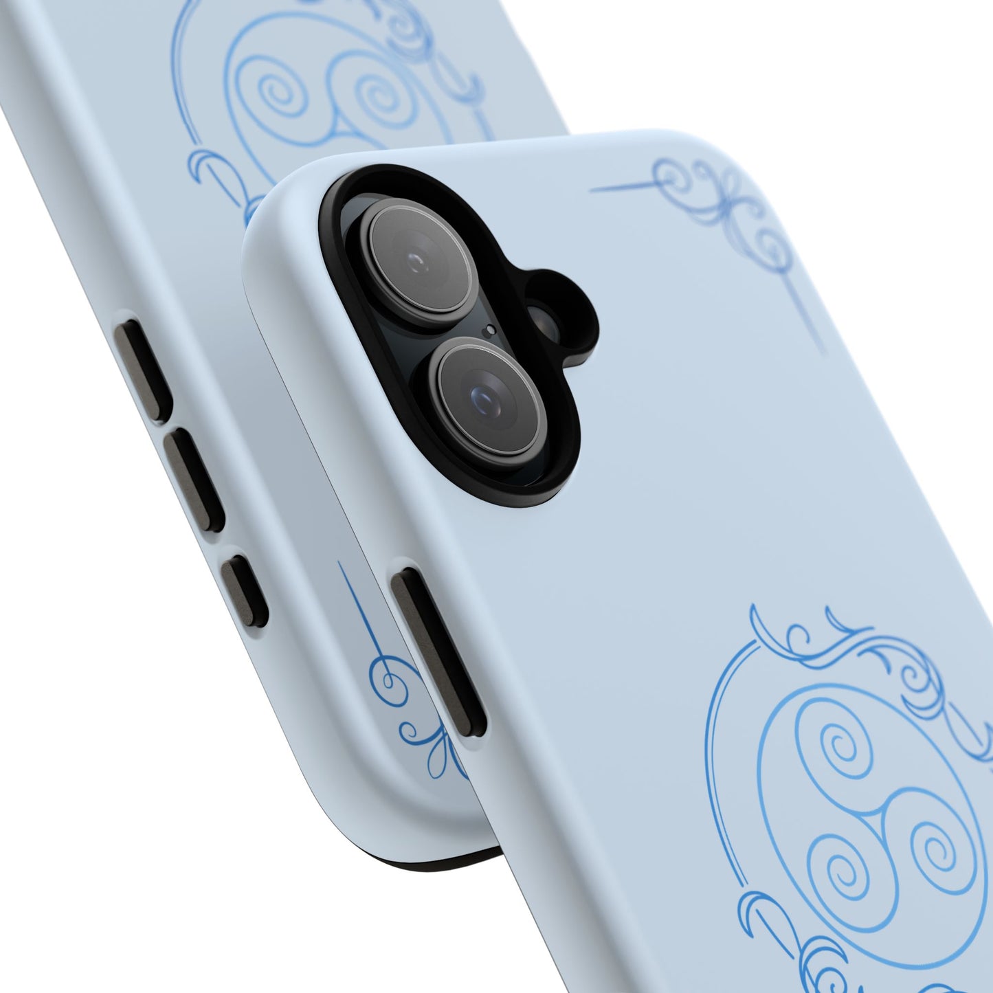 Tough Phone Case - Teal Elegance (Check for brand/model)