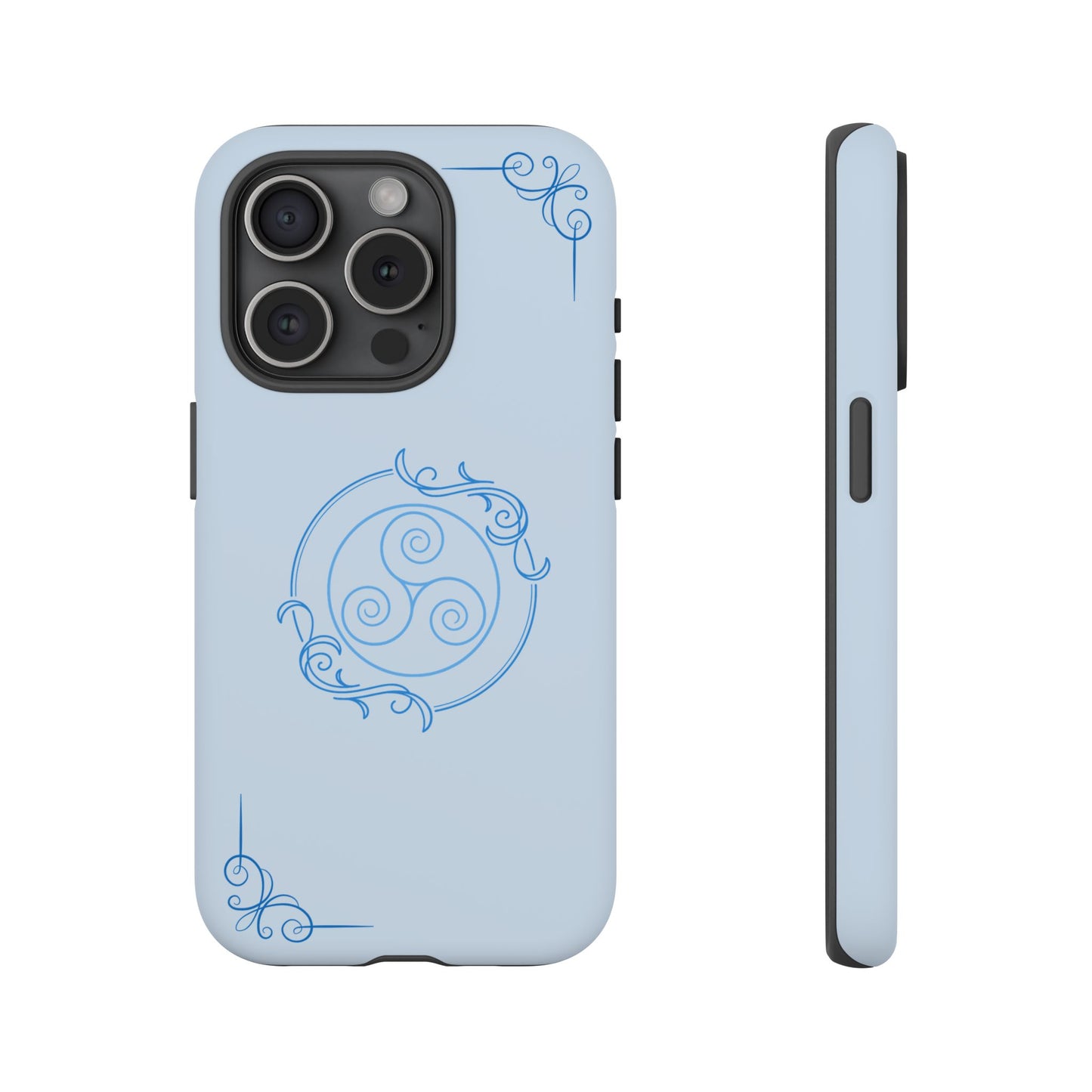 Tough Phone Case - Teal Elegance (Check for brand/model)