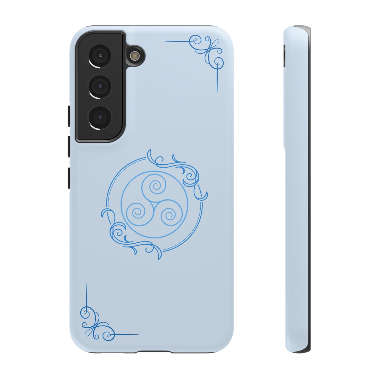 Tough Phone Case - Teal Elegance (Check for brand/model)