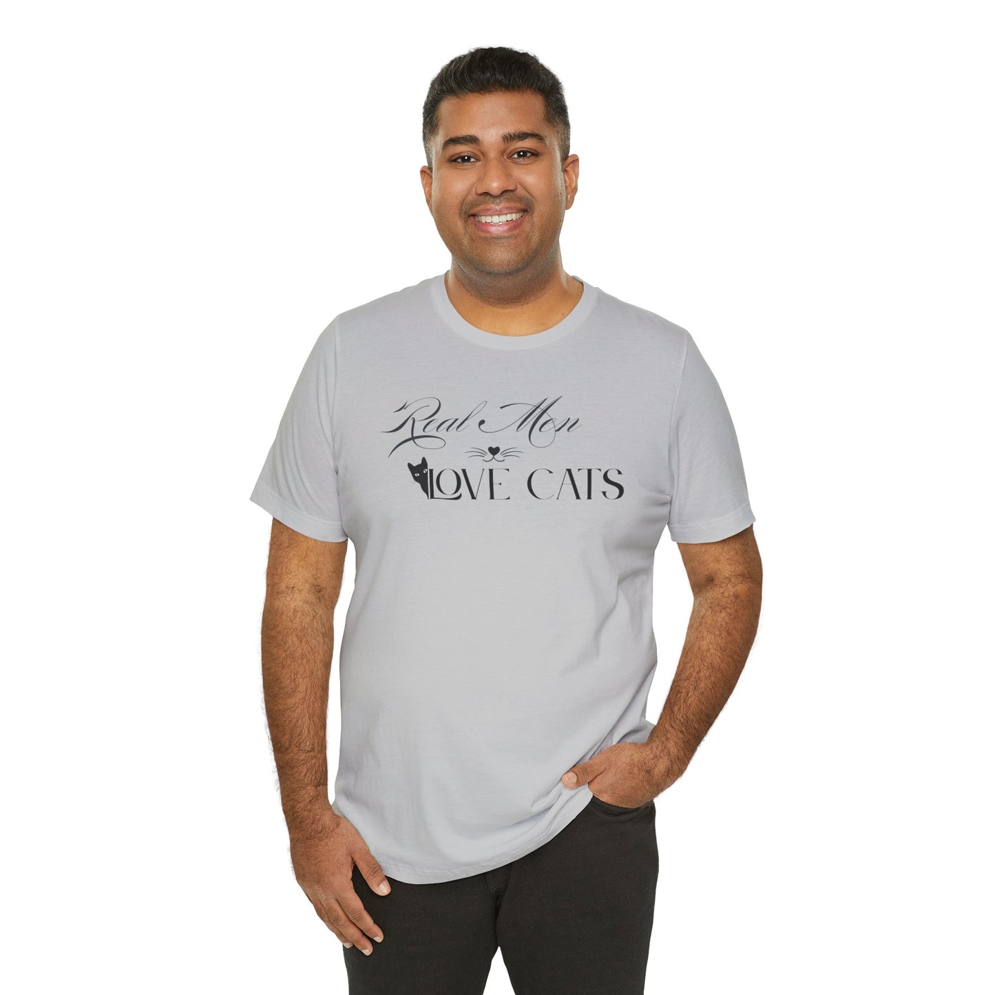 Real Men Love Cats Premium Unisex T-shirt