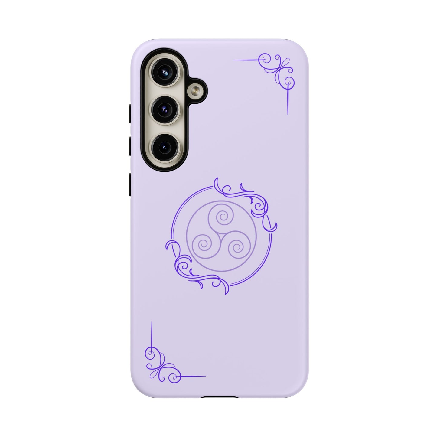 Tough Phone Cases - Purple Elegance for Multiple Models